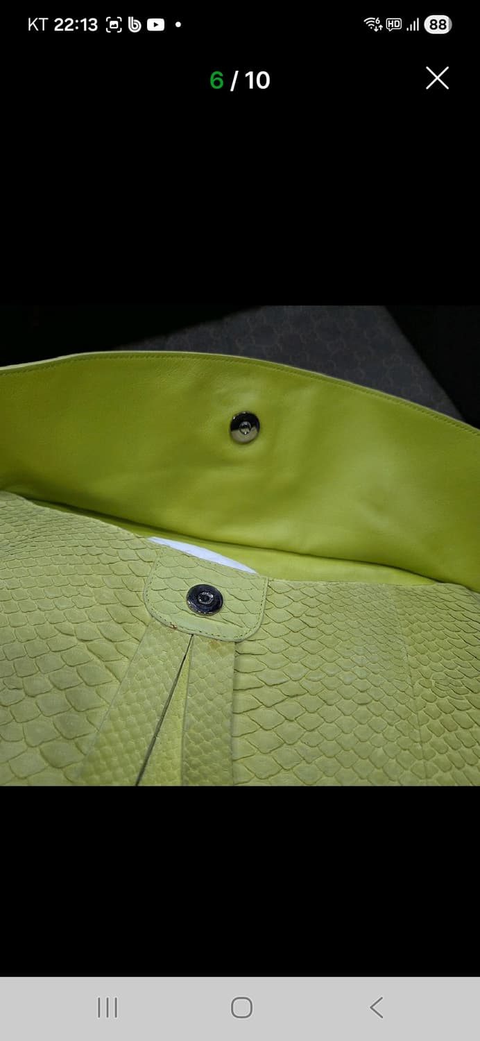 페라가모 파이톤 클러치 상품이미지6