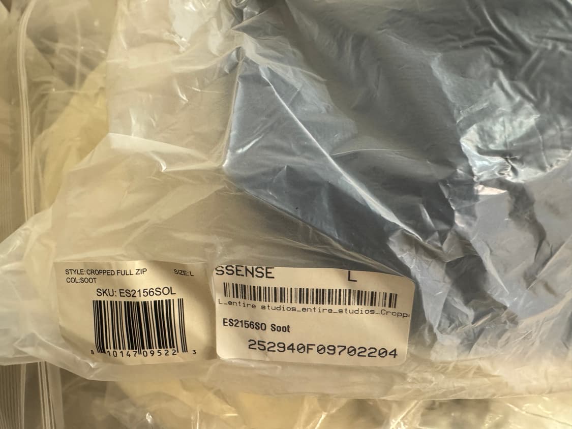 entire studio 풀집업 크롭 풀 집업 상품이미지7