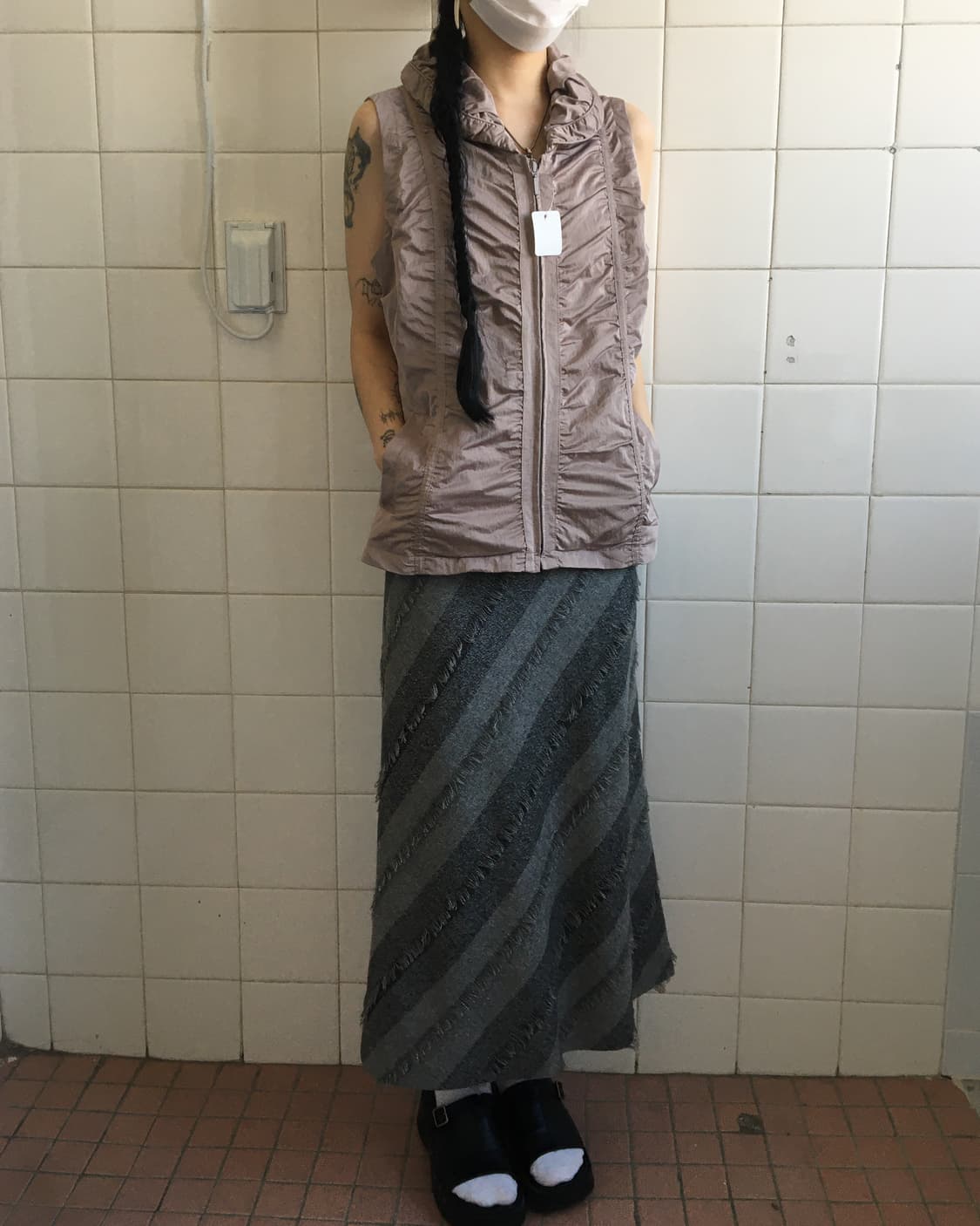 Shirring point vest 상품이미지6