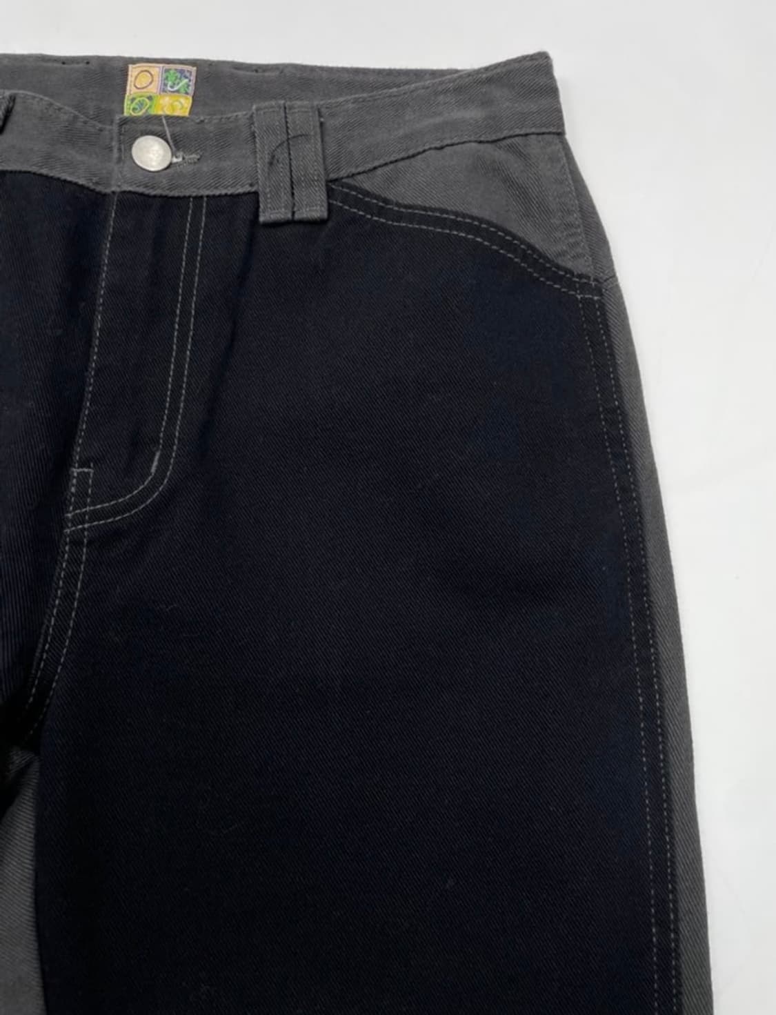 PANELLED FLARE DENIM JEANS 상품이미지3