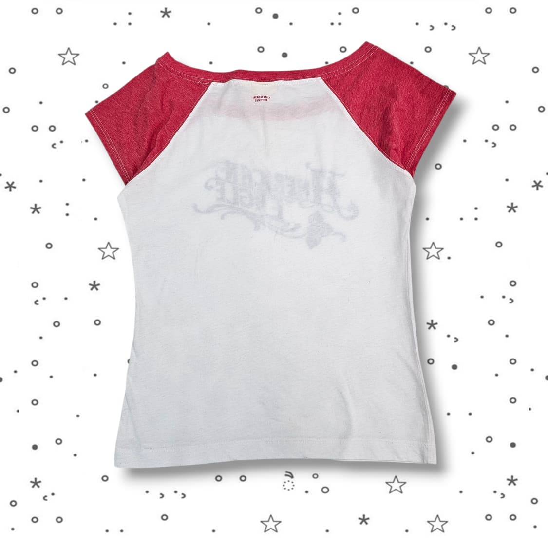 AMERICAN EAGLE 아메리칸 이글 보더 반팔 티셔츠 상품이미지6