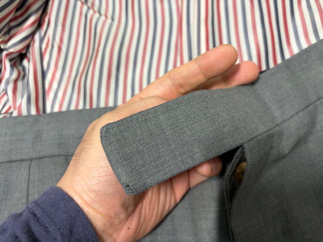 톰브라운 클래식 미드그레이 수트 상하의 세트 1사이즈 상품이미지10