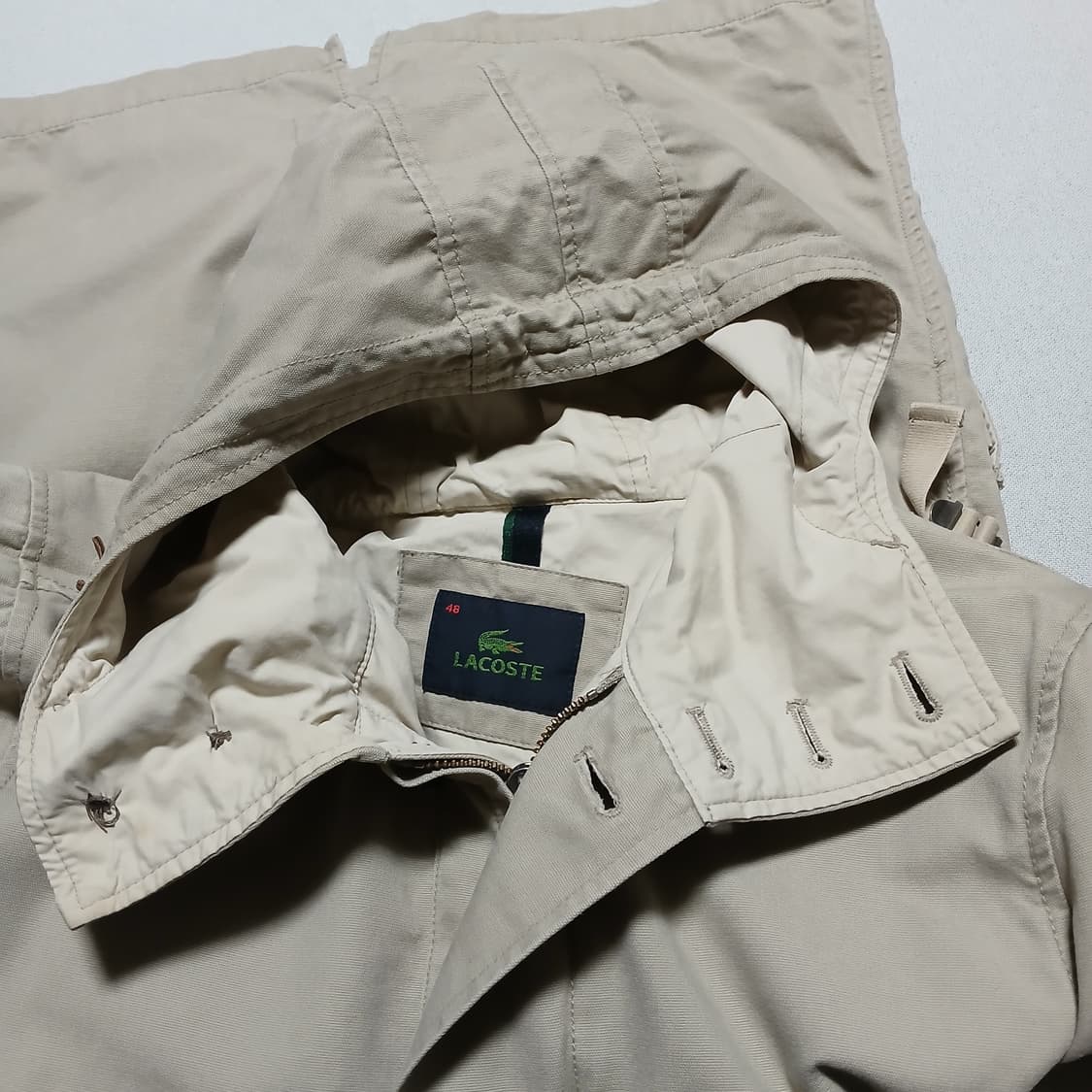 lacoste 라코스테 야상코트 후드 자켓 상품이미지6