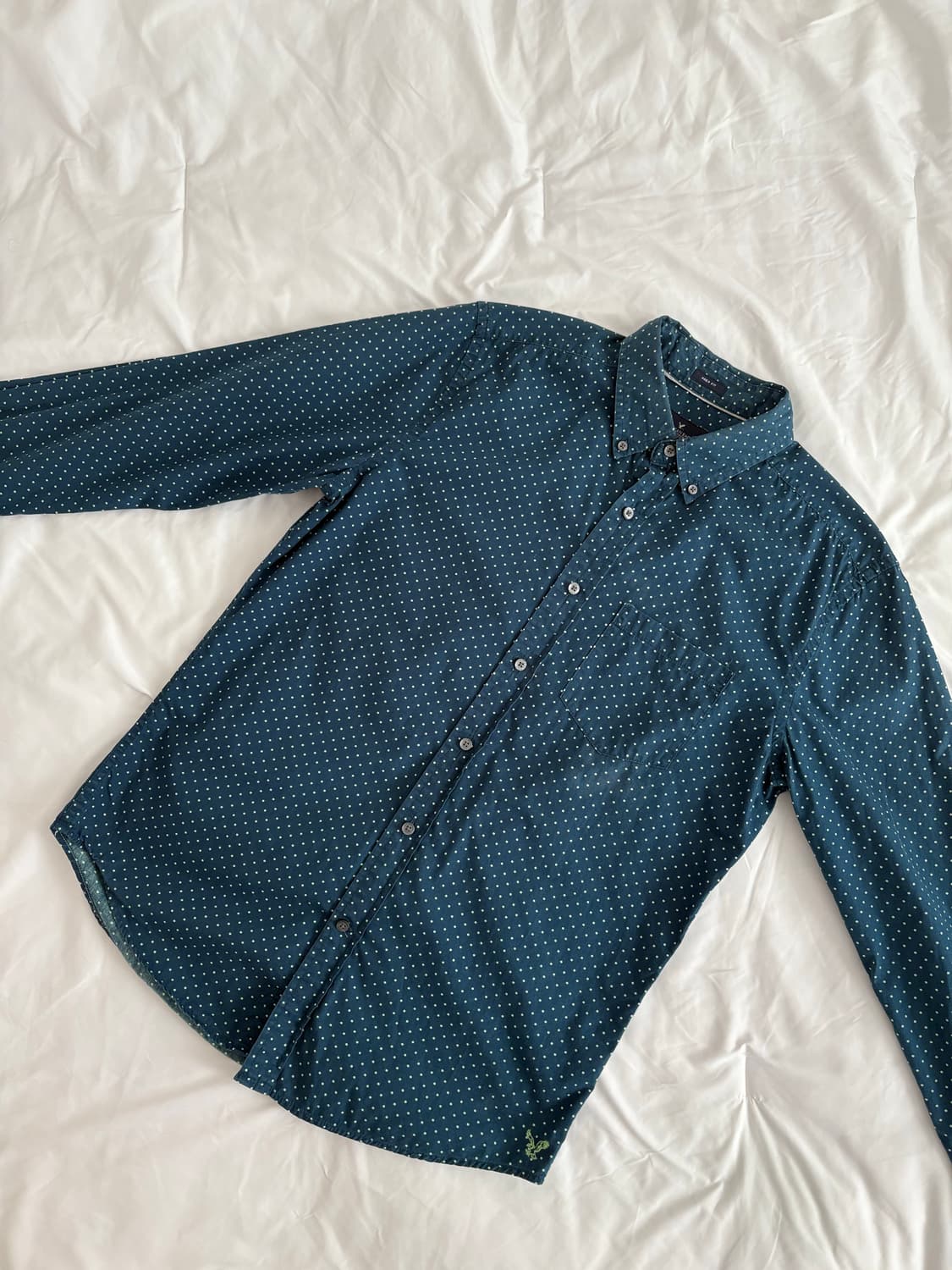 AMERICAN EAGLE dot shirt 아메리칸 이글 도트 셔츠 상품이미지4