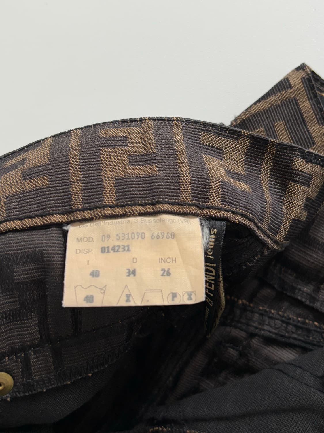 Fendi 펜디 FF 모노그램 미디 스커트  상품이미지9