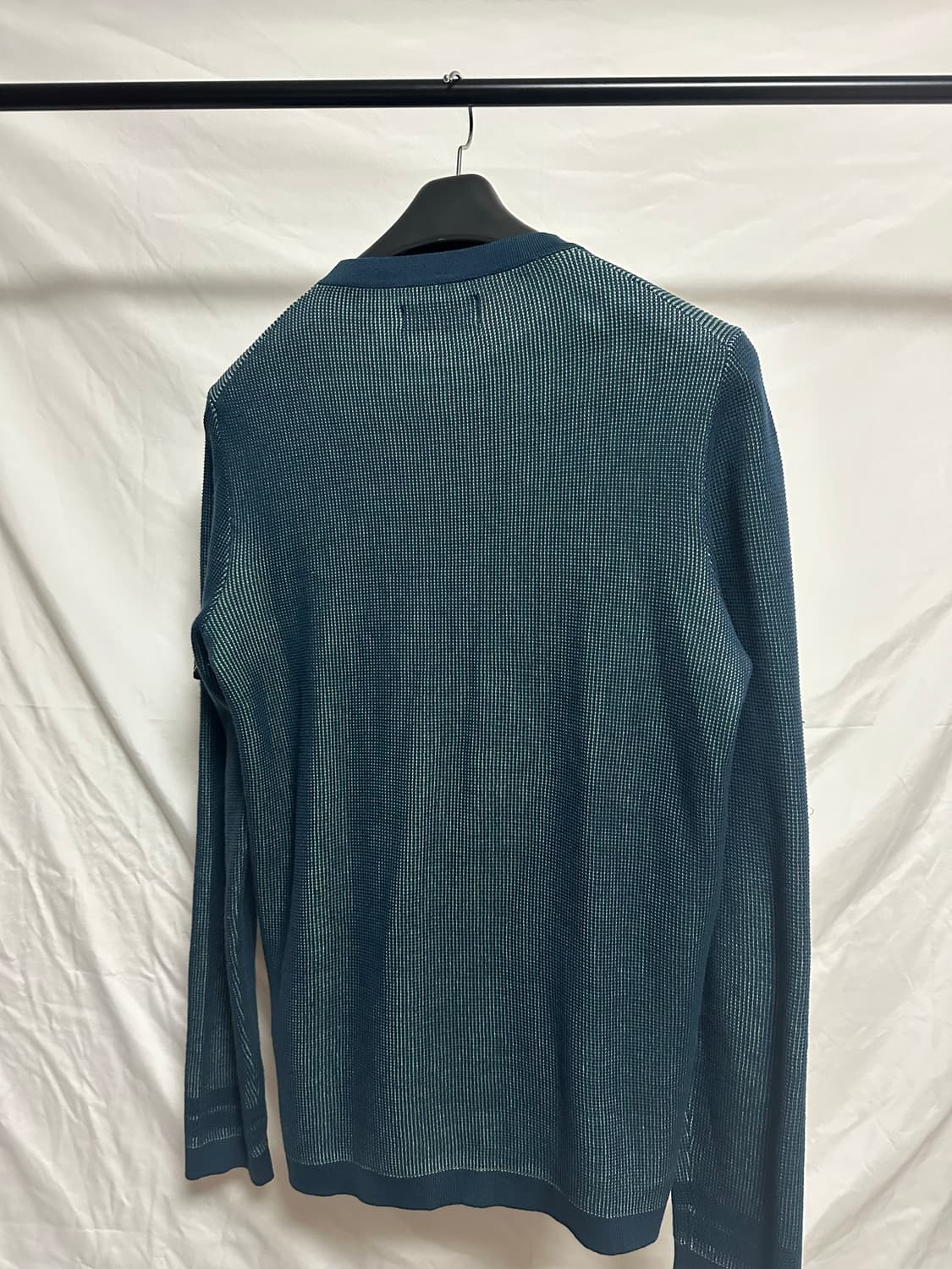 스톤아일랜드 와플 투톤 코튼 니트 (L) 상품이미지2