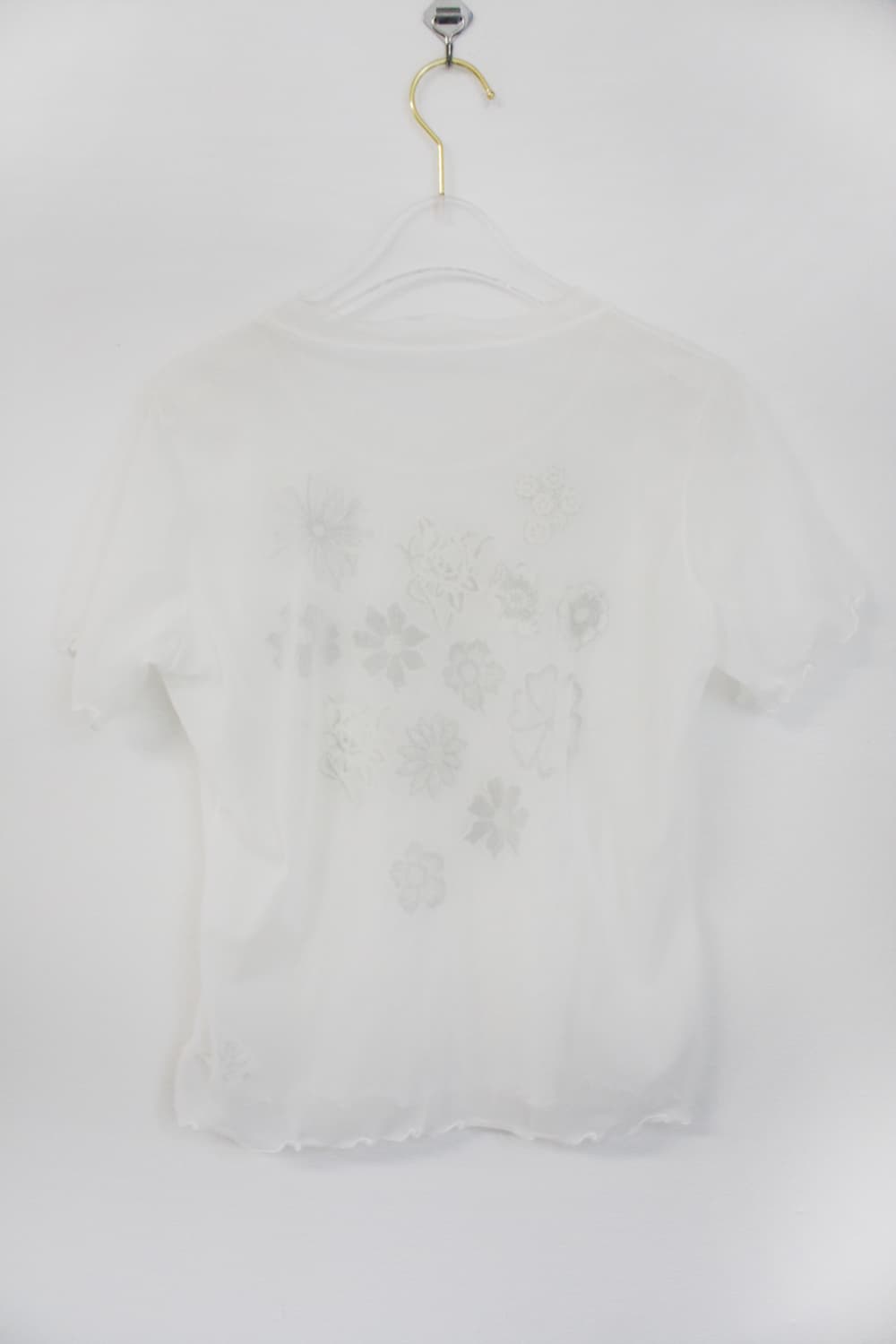 sheer mesh floral top 상품이미지2