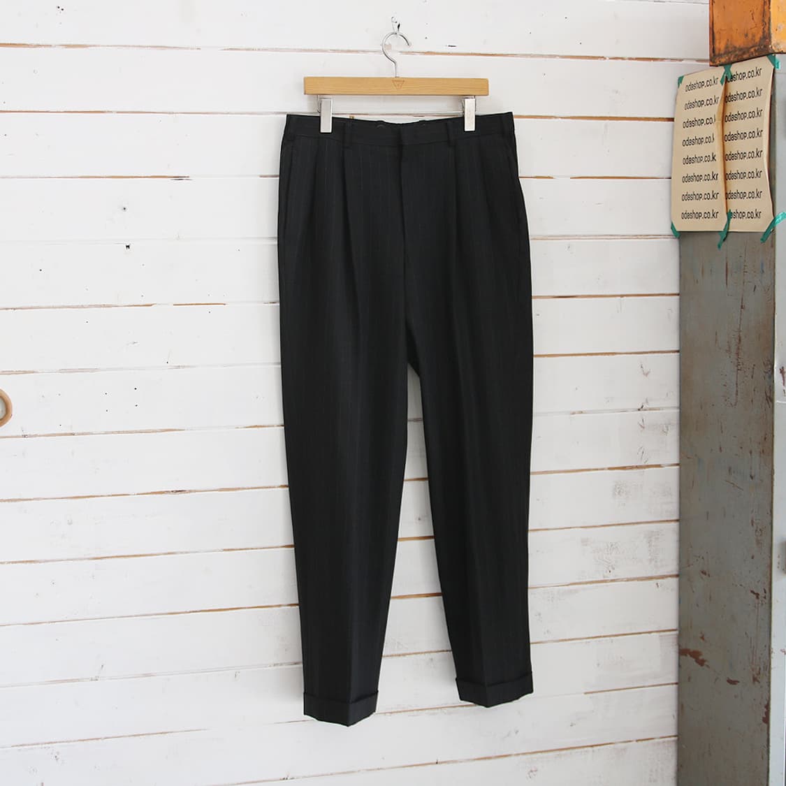 (착용컷) 브룩스 브라더스 울 슬랙스 (남성용 32) 상품이미지1