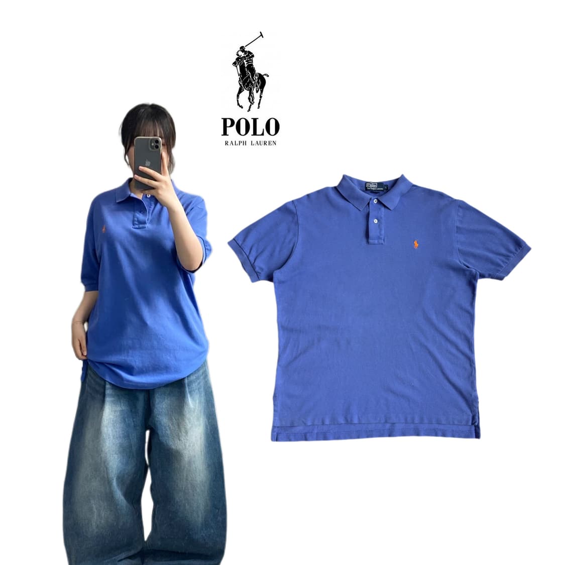 폴로 포니 PK 카라 반팔 티셔츠 상품이미지1