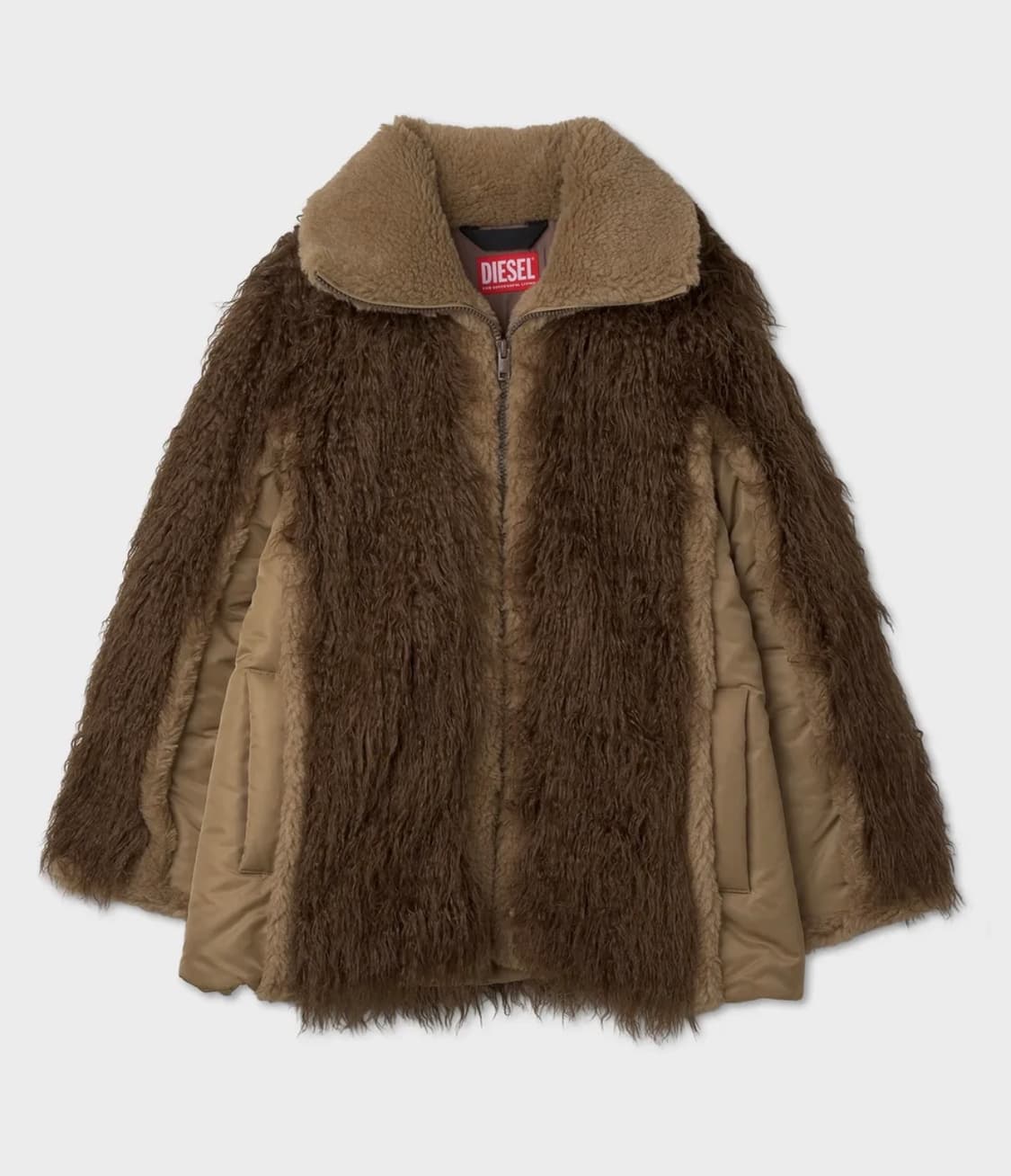 디젤 우먼스 베카 푸퍼 퍼 패딩 코트 상품이미지1