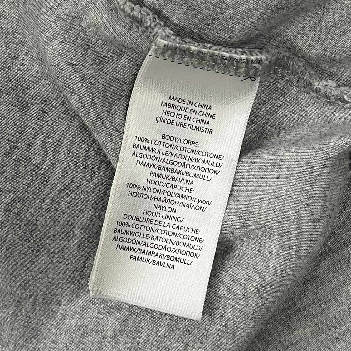 폴로 랄프로렌 회색 그레이 후드집업 상품이미지6