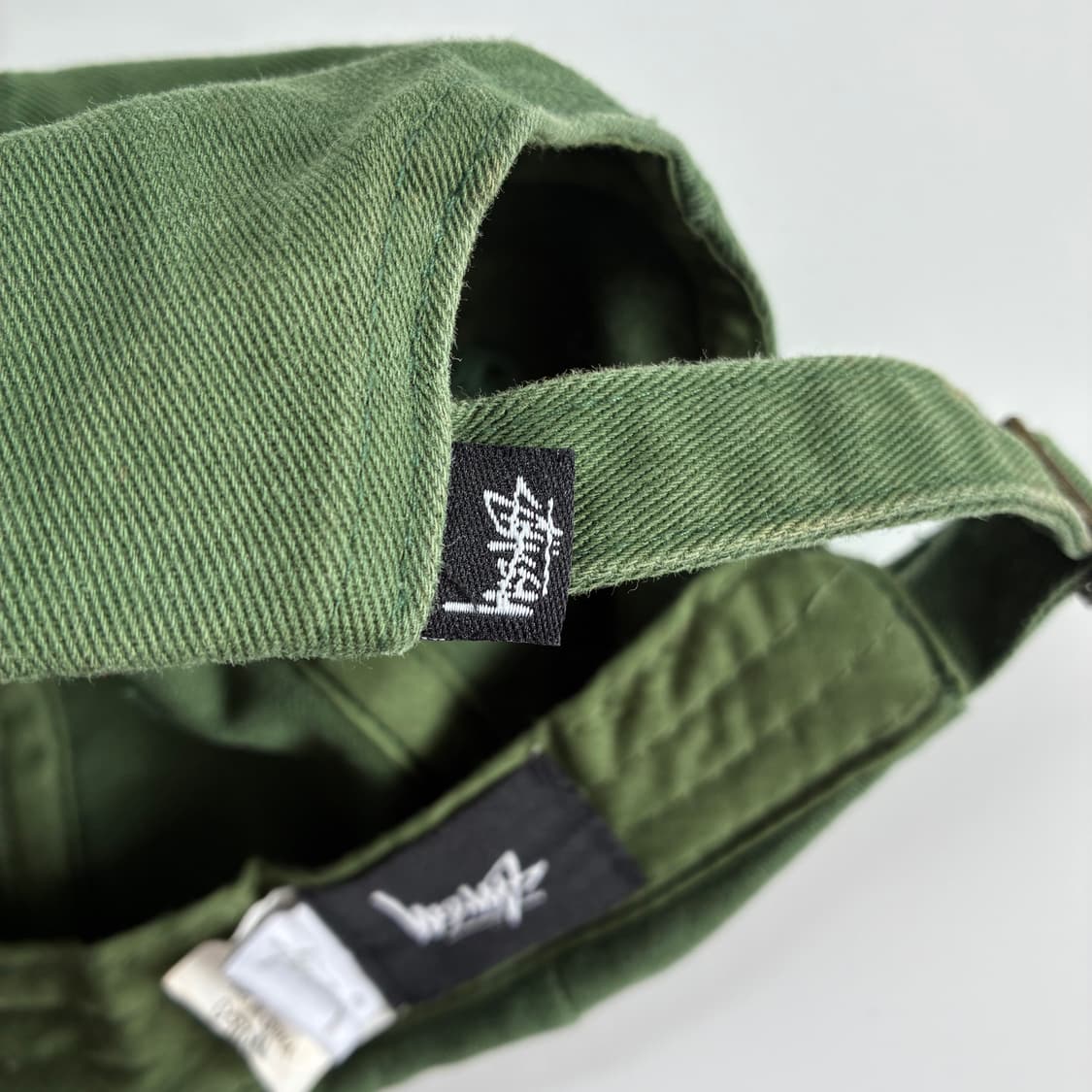Stussy 스투시 스탁자수 로고 로우프로 볼캡 상품이미지3