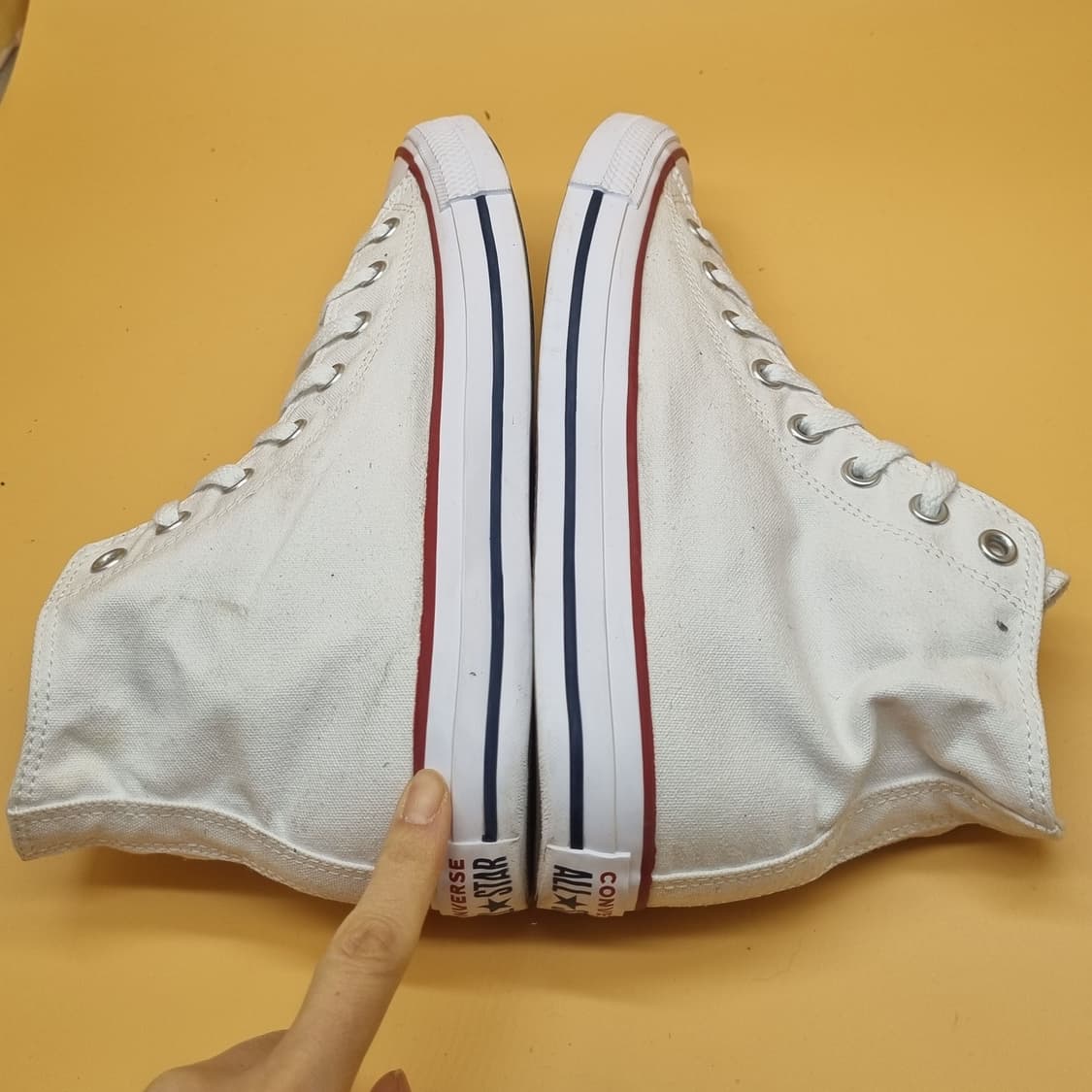 컨버스 척테일러 화이트 남성하이탑270. 상품이미지5