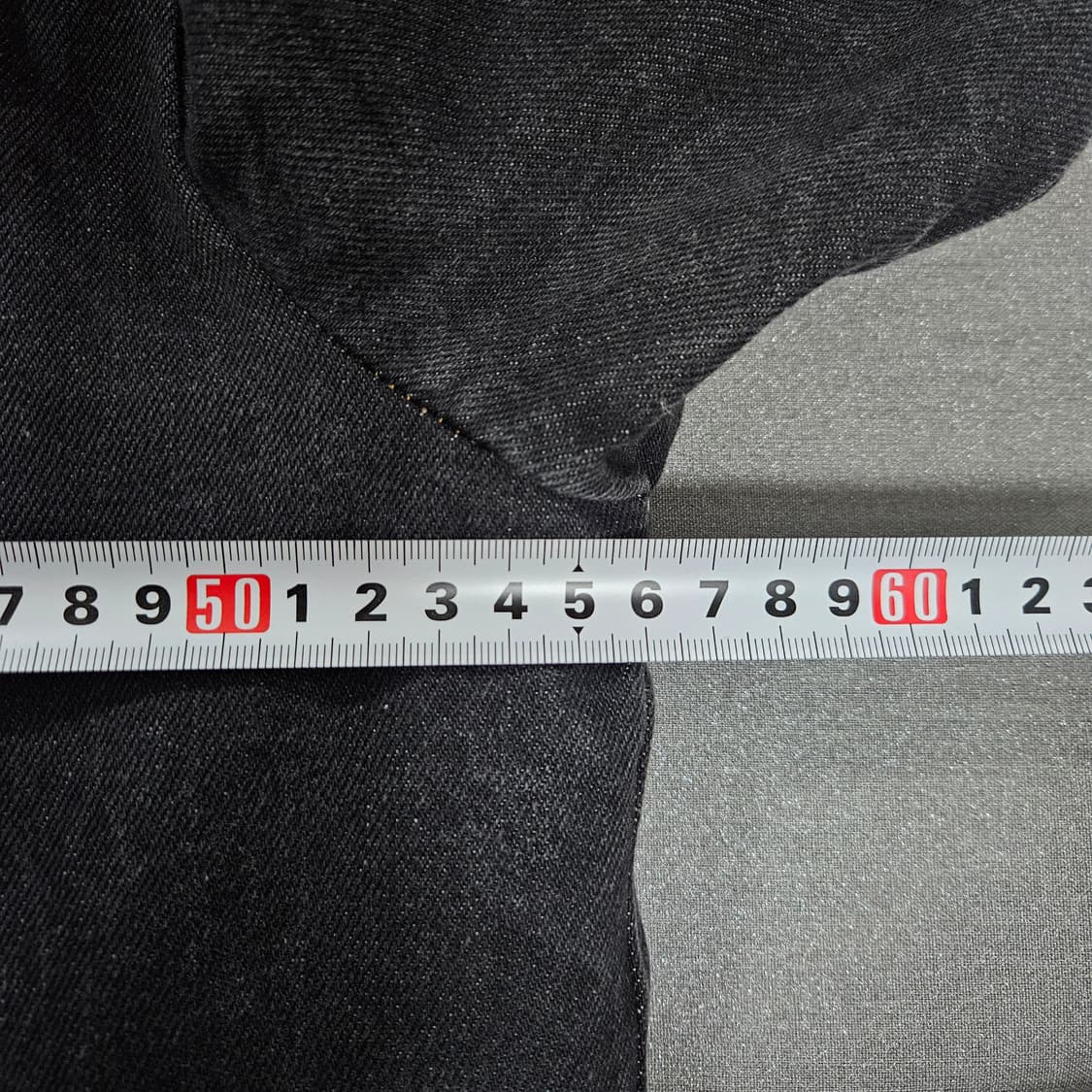 M 95-100) 캘빈클라인 흑청 쉐르파 퍼 데님자켓 상품이미지7