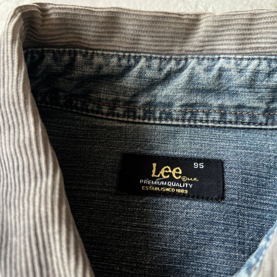 Lee 코듀로이 데님 웨스턴 셔츠 상품이미지6