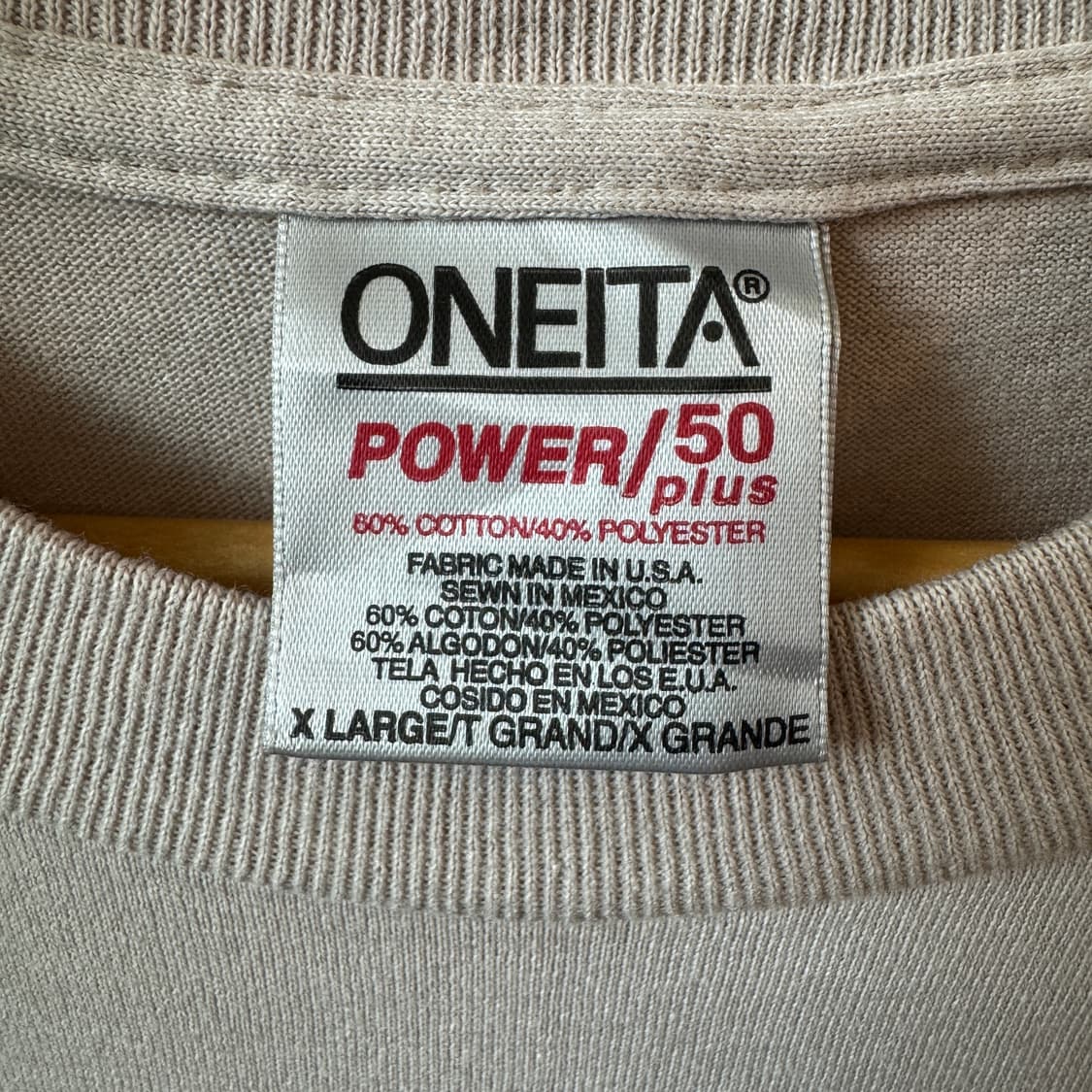90S 오네이타 빈티지반팔 XL 상품이미지6