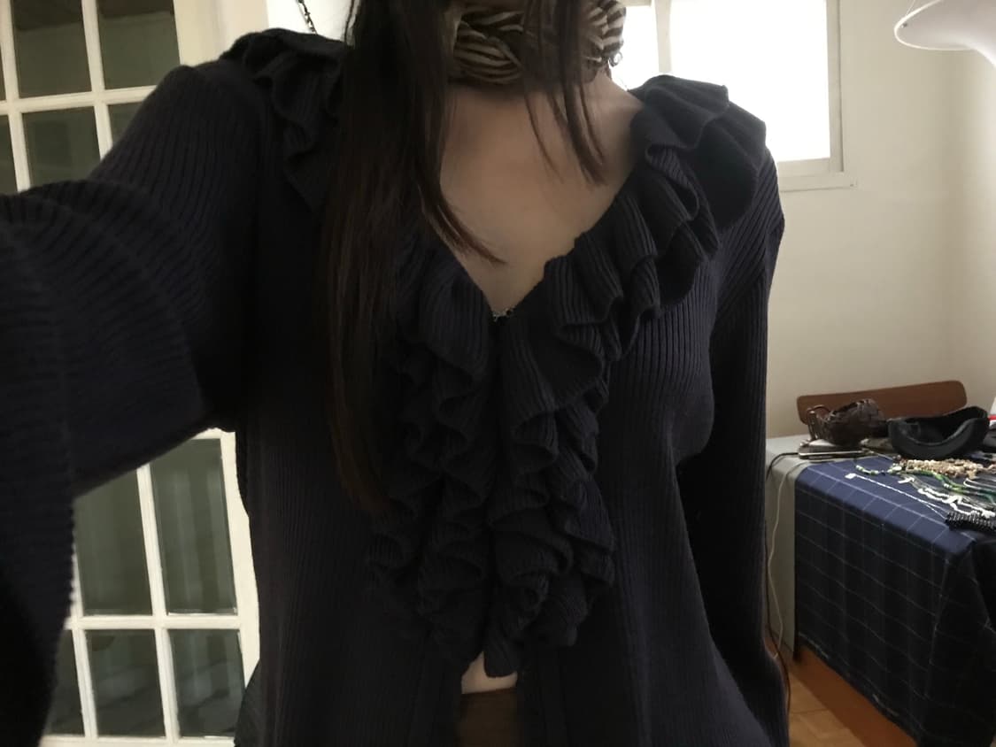 vintage purple fill cardigan  상품이미지1
