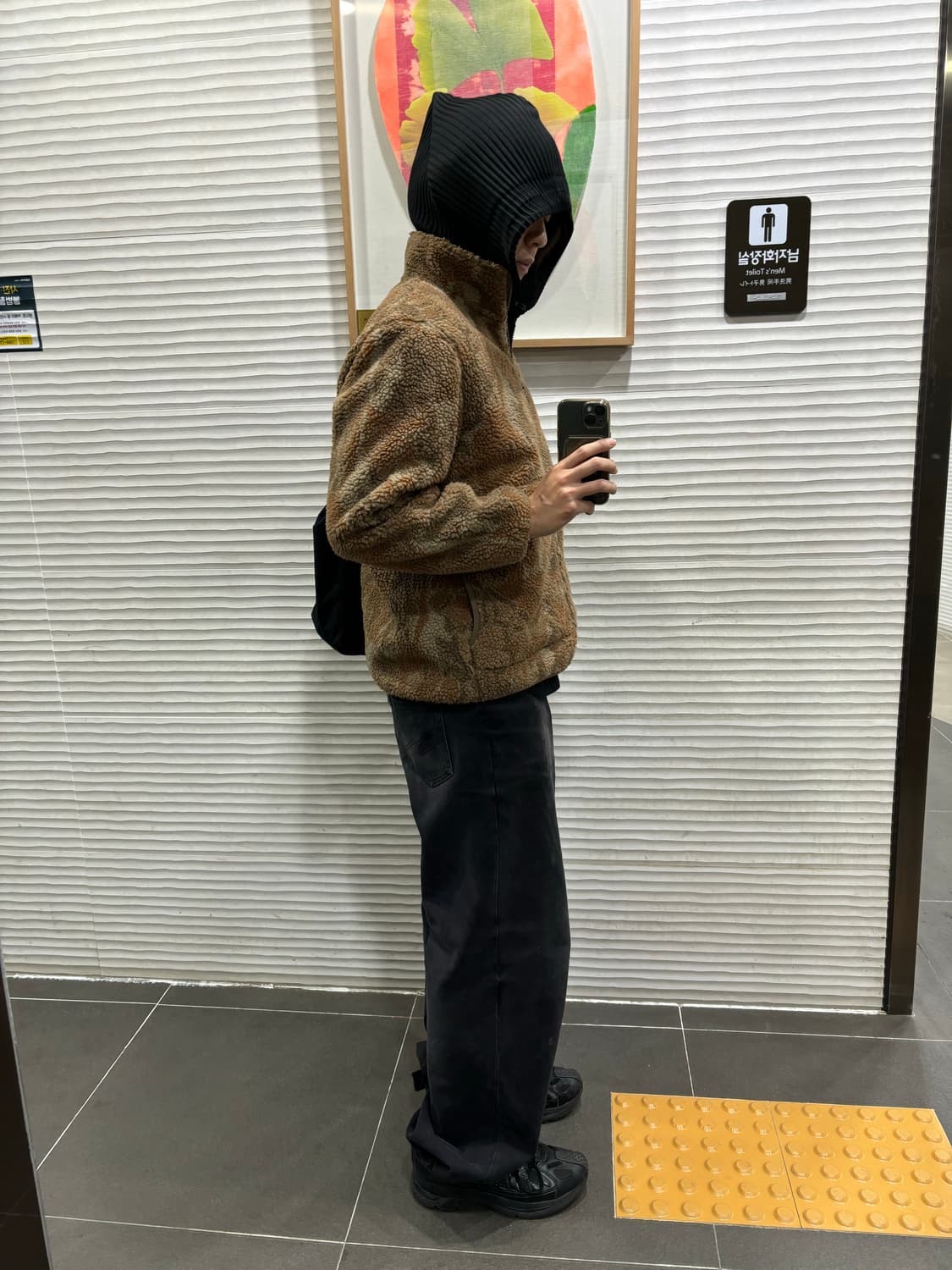 이세이미야케 옴므플리세 후드집업 블랙 상품이미지6