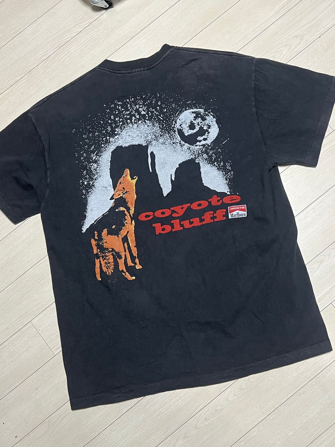 말보로 코요테블러프 프린팅 반팔 티셔츠 XL 상품이미지1