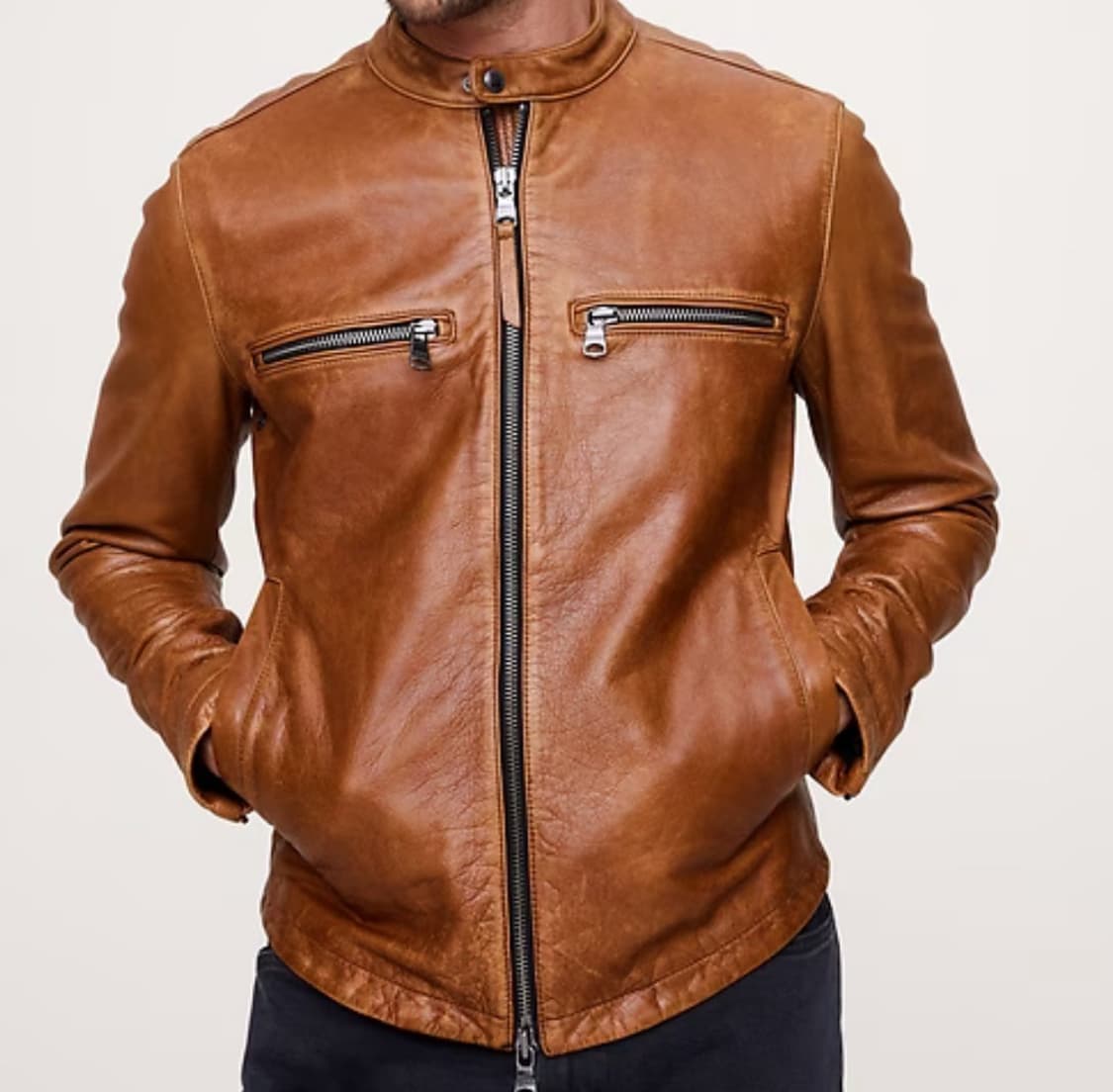 100) 바나나리퍼블릭 24ss 가죽자켓  상품이미지9