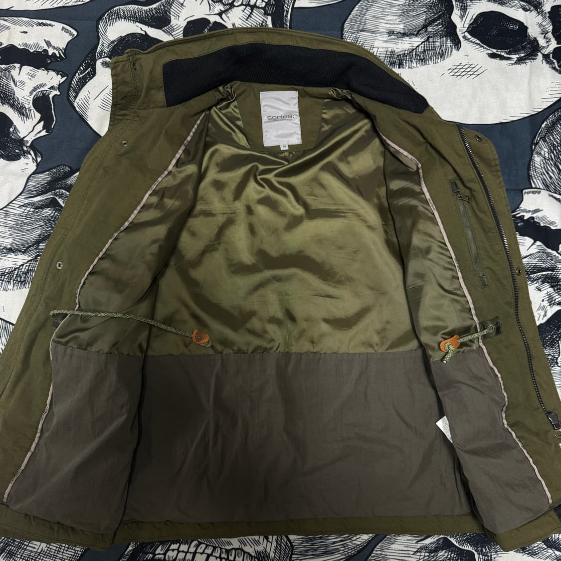 시리즈옴므 야상점퍼 95사이즈 상품이미지5