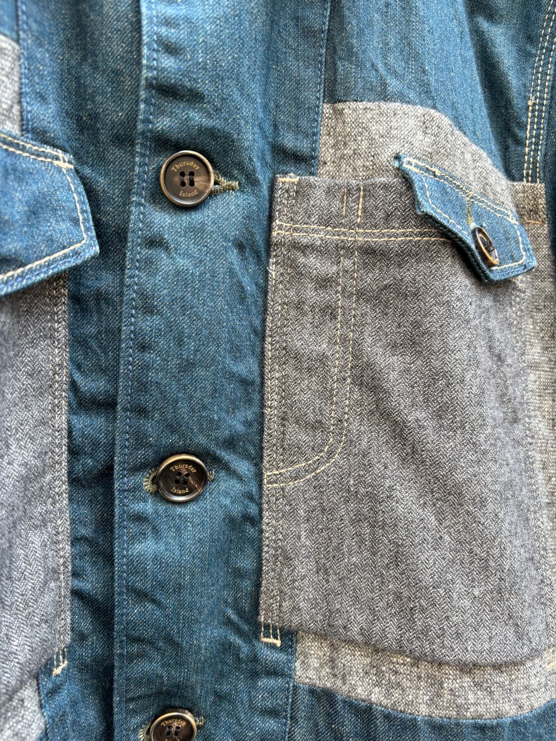 Thursdayisland 썰스데이아일랜드 멀티포켓 데님 재킷 상품이미지2