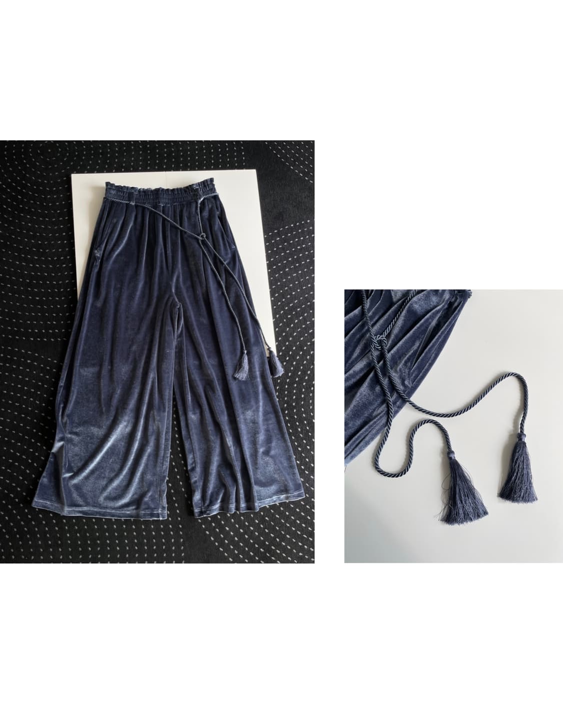 velour wide pants 상품이미지1