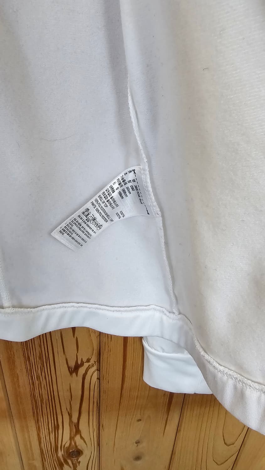 대대장 빈티지 아디다스 독일 축구 팀 트랙탑 져지 화이트 실버 상품이미지4