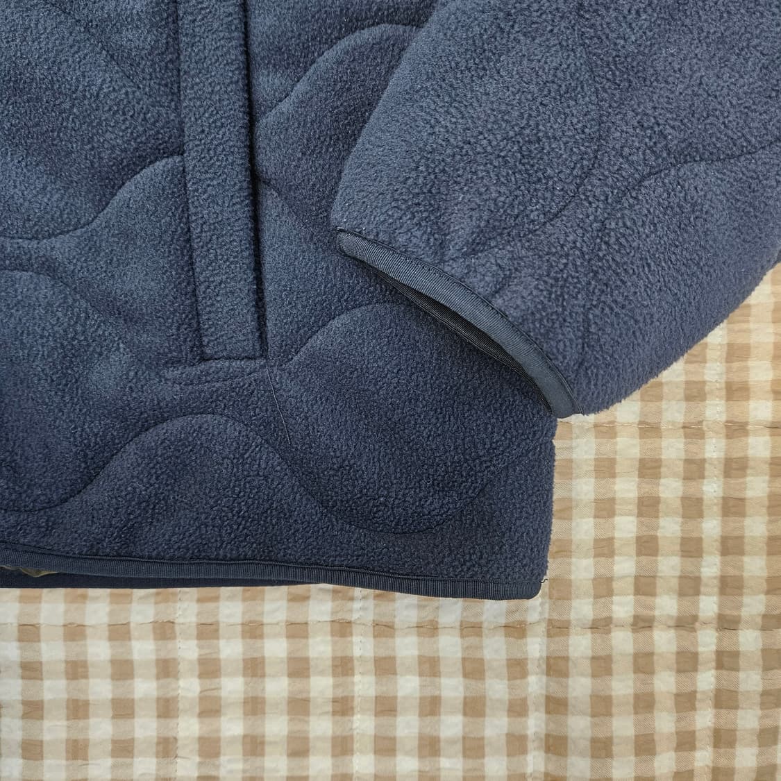 예일 플리츠 퀼팅 자켓 남자100 상품이미지4