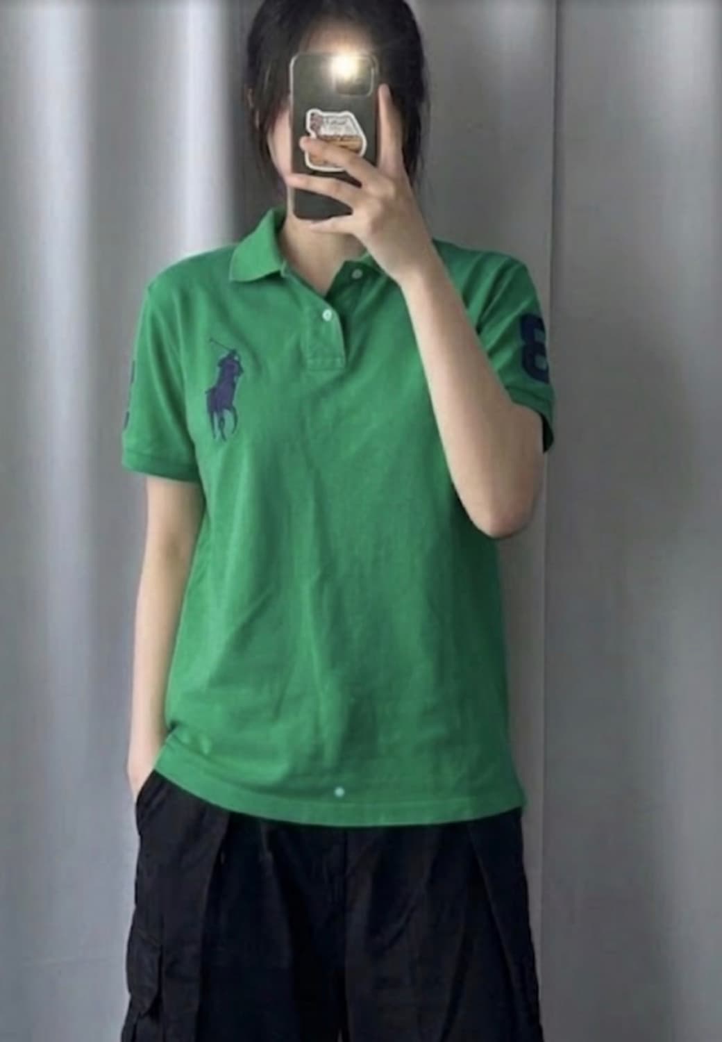 폴로 빅포니 카라 티셔츠 L 하자 존재 상품이미지1