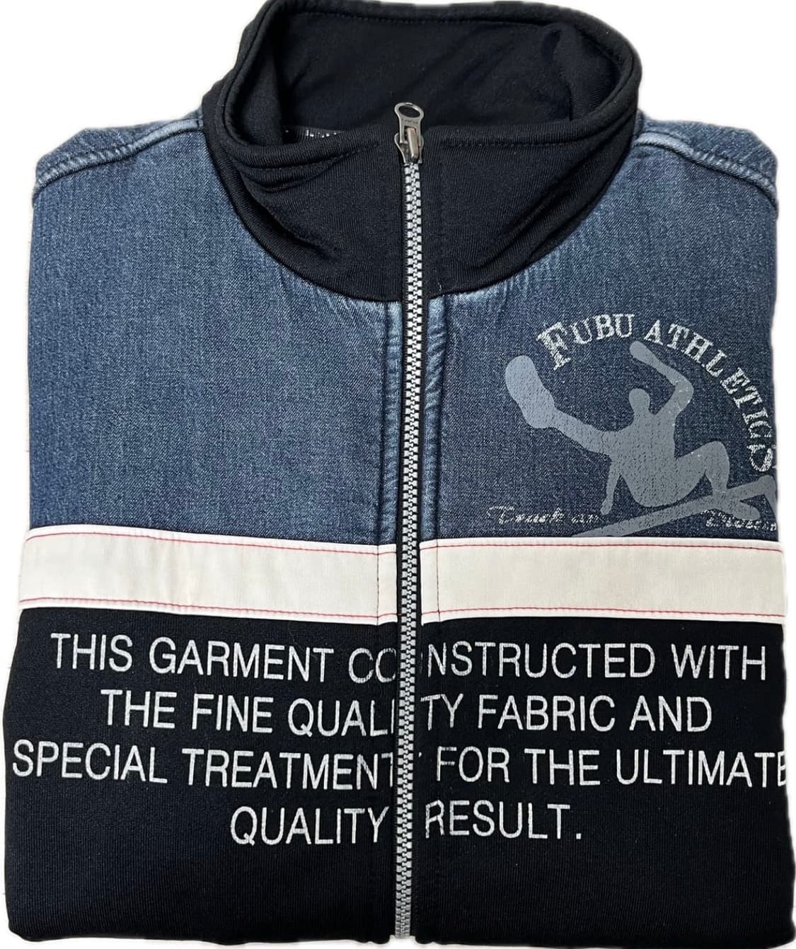 후부 FUBU 데님 배색 집업 자켓 상품이미지2