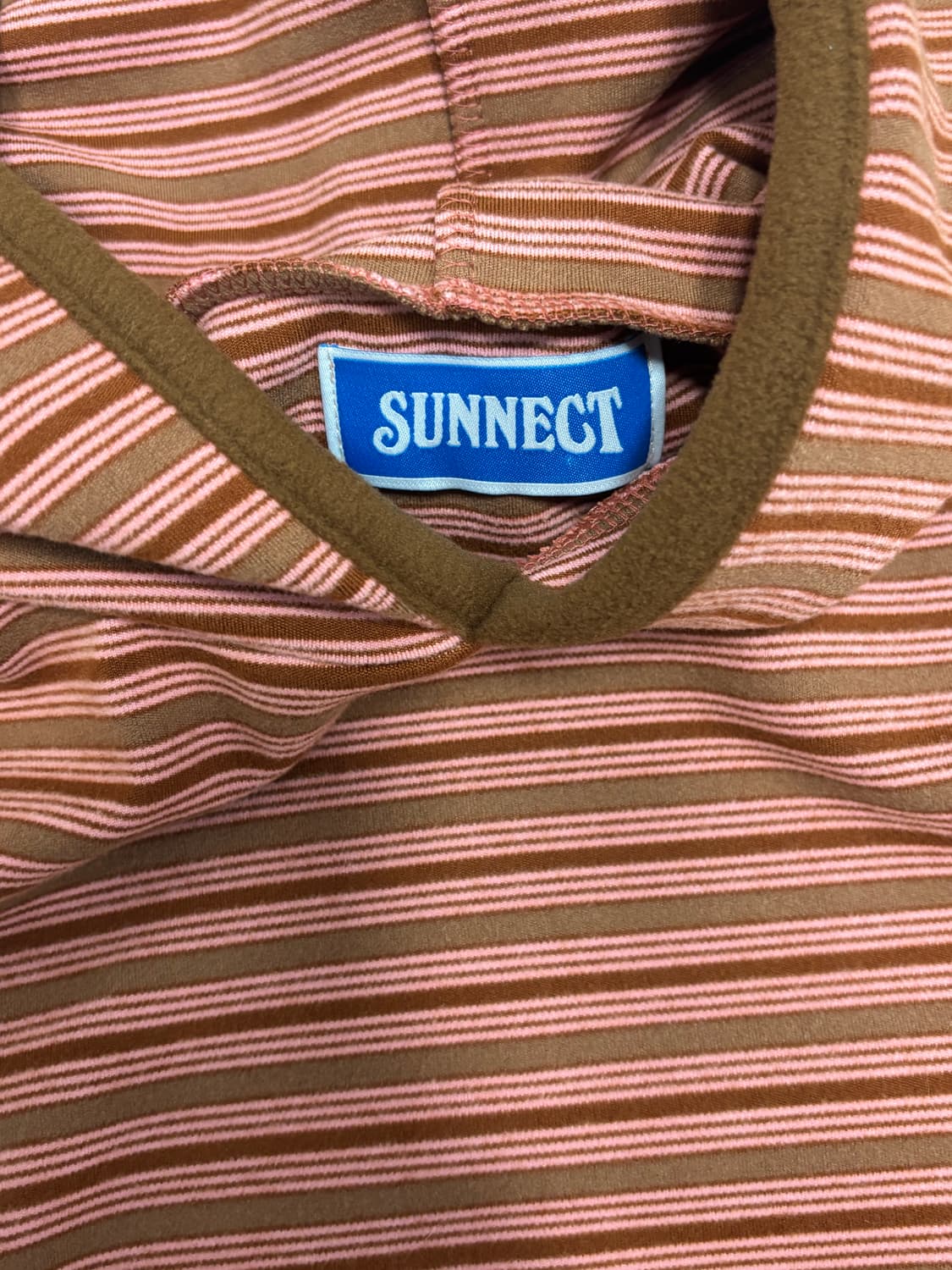 써넥트 스트라이프 후디 - 핑크 상품이미지4