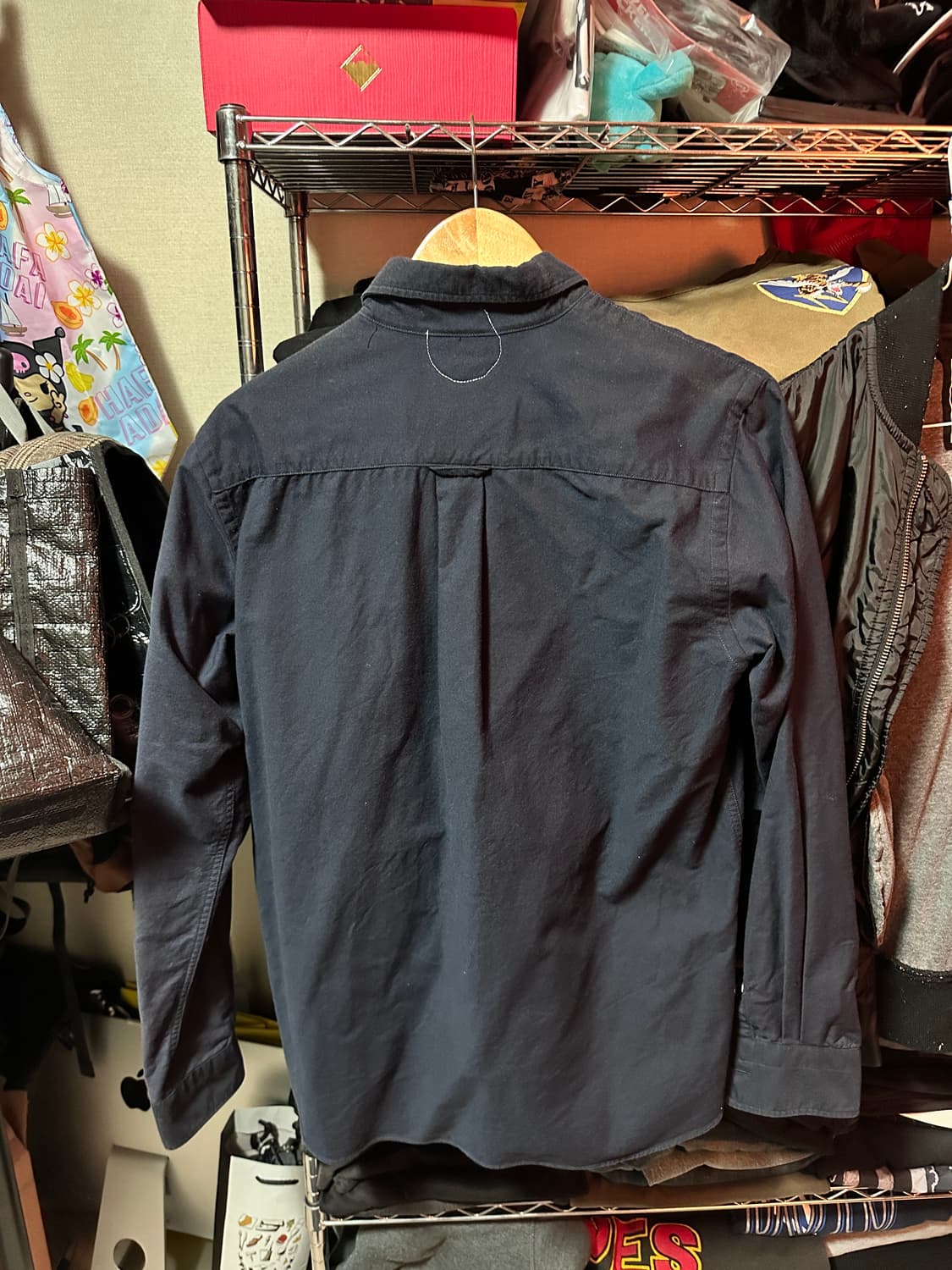 일본 작가 패치워크 셔츠 상품이미지4