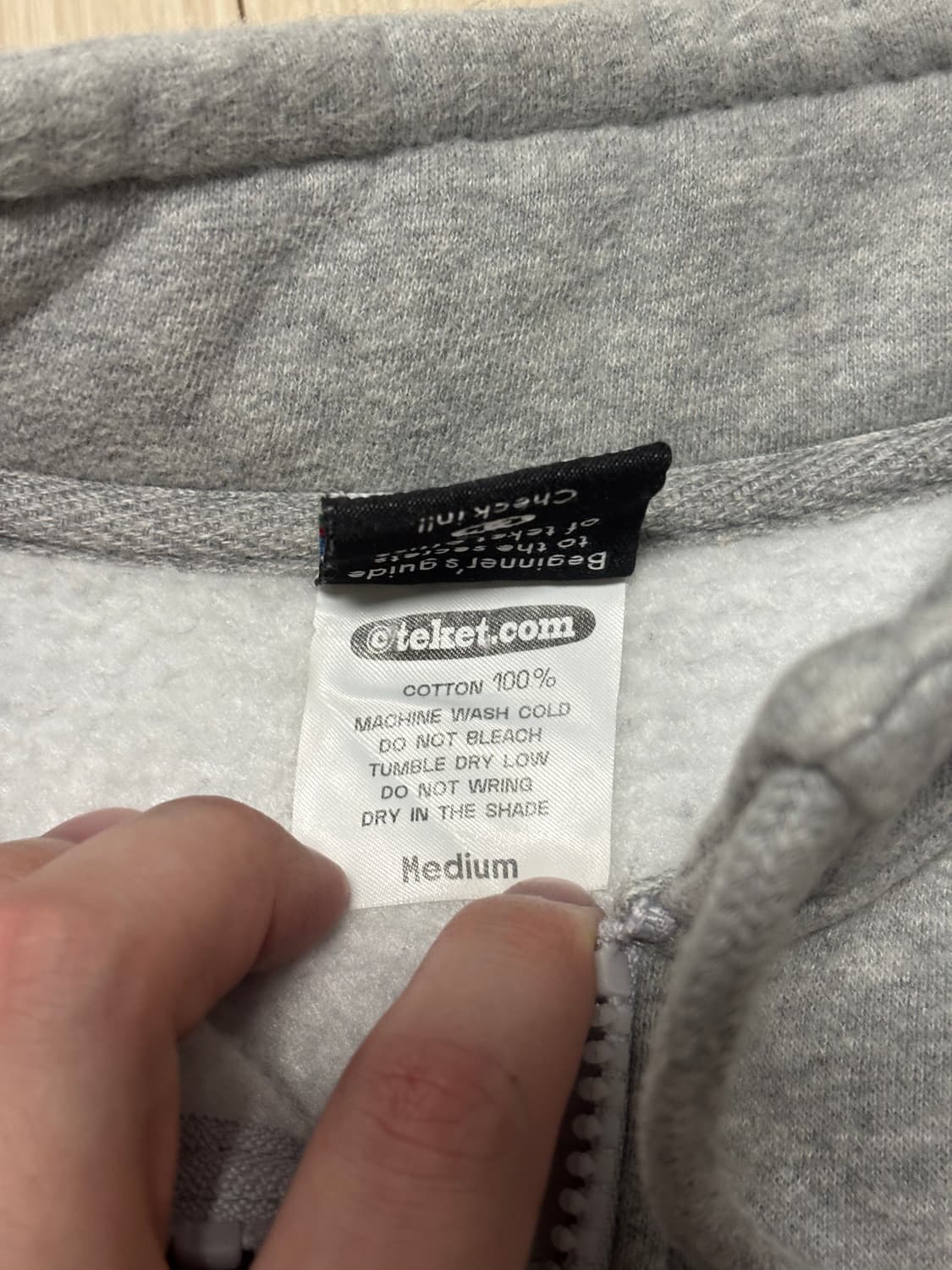 teket 테켓 하프집업 M 상품이미지2