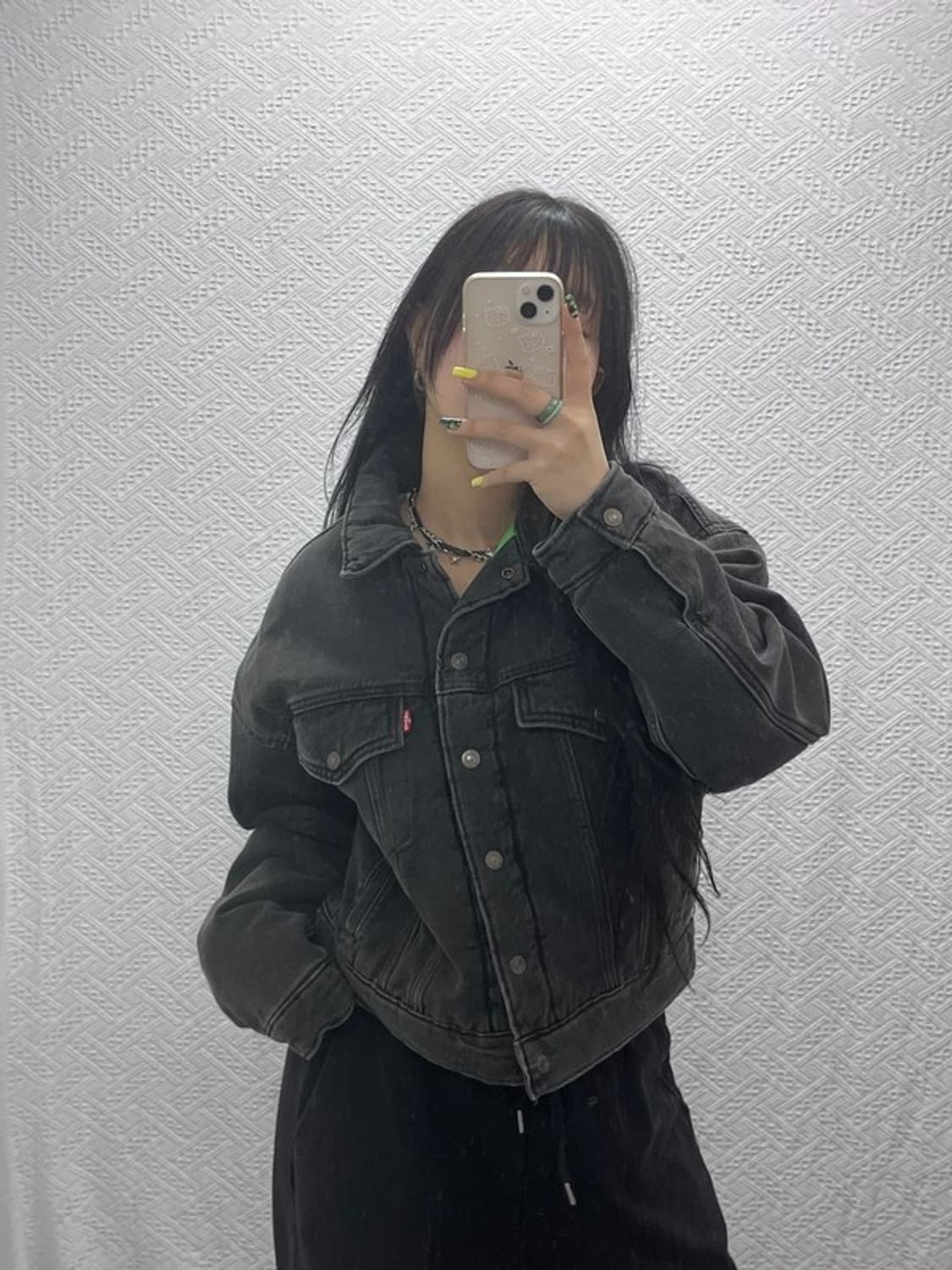 리바이스 올드스쿨 트러커 퀄팅 누빔 데님 워크 자켓 M C07444 상품이미지1