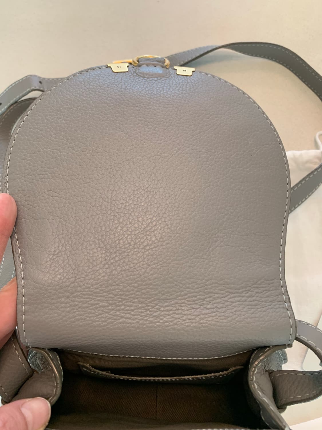 끌로에 미니 마르씨백 그레이 상품이미지4