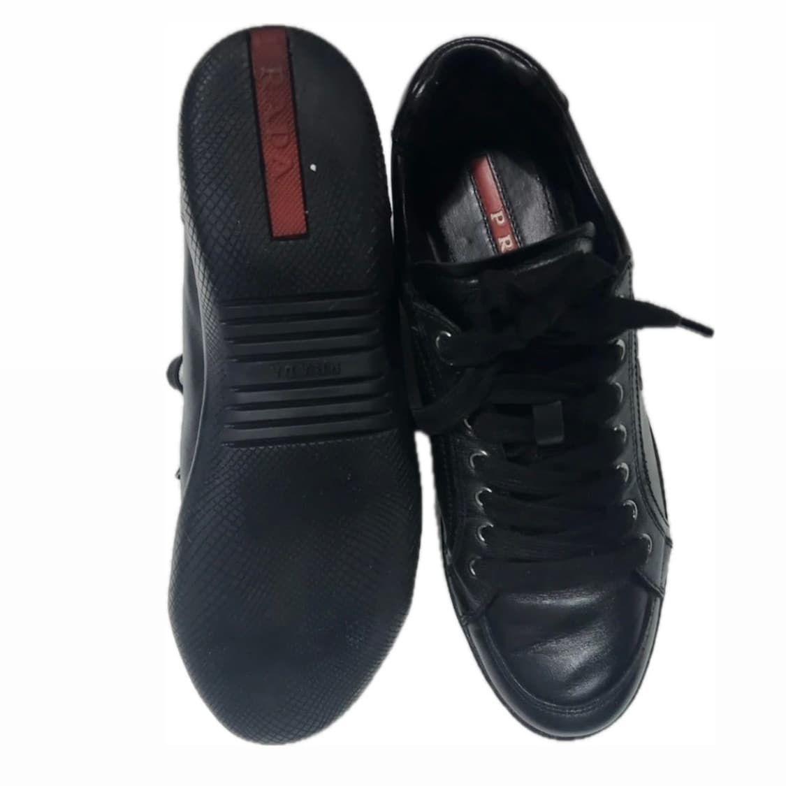 프라다 스포츠 사피아노 레더 스니커즈 상품이미지2