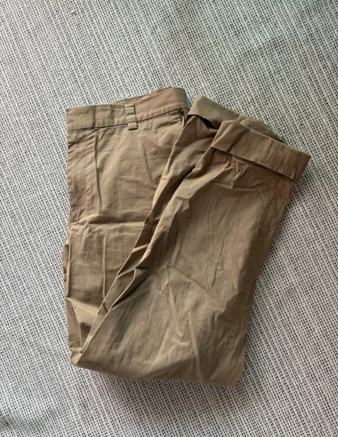 cos 코튼 팬츠 베이지 상품이미지1