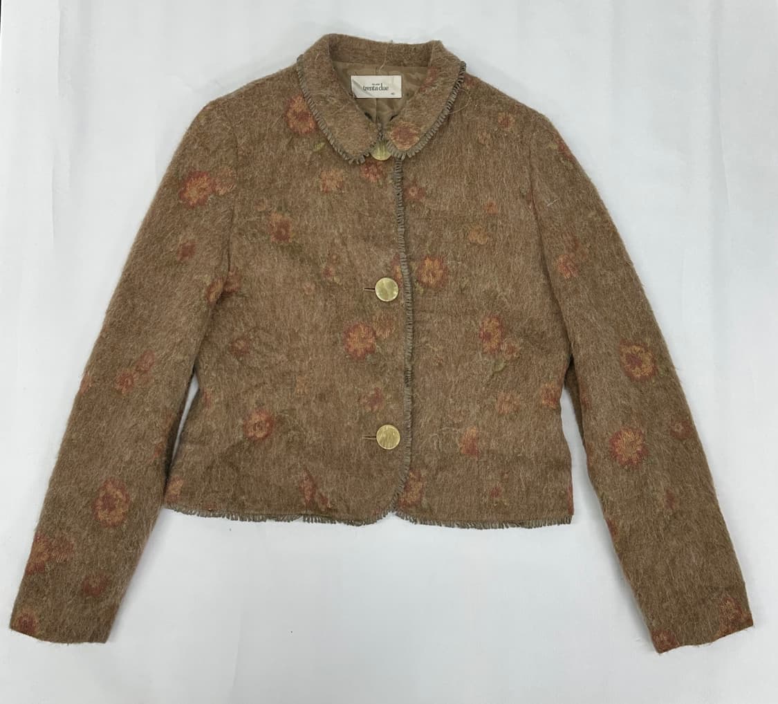 🤎하구미의 그런지 코디세트🤎에스닉 브라운 자켓 플리츠 스커트 상품이미지3