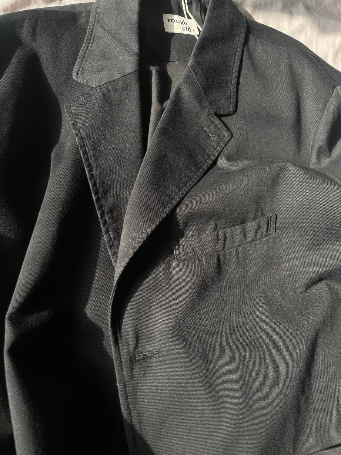 러프사이드 club jacket black 상품이미지4