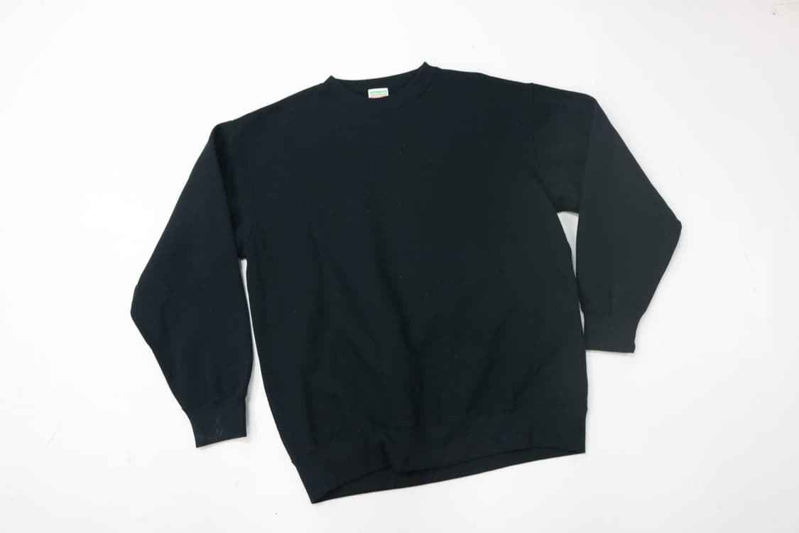 United Athle 유나이티드 애슬 빈티지 농구 클럽 블랙 맨투맨 상품이미지5