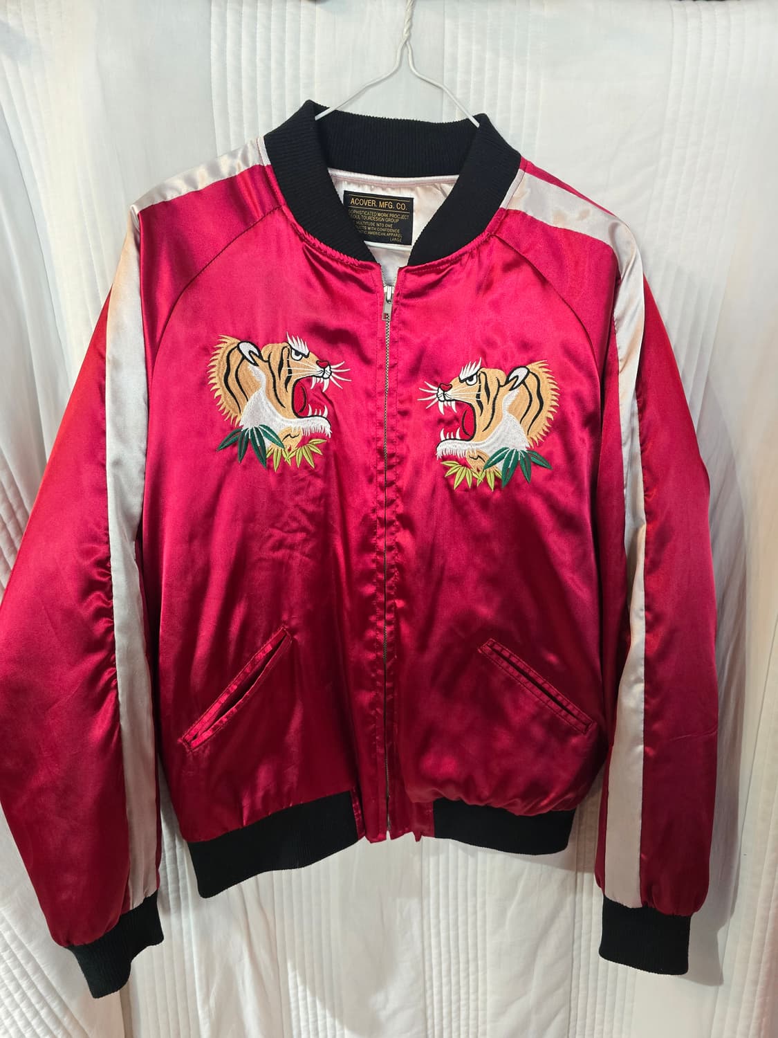 스카잔 호랑이 자수자켓  상품이미지3