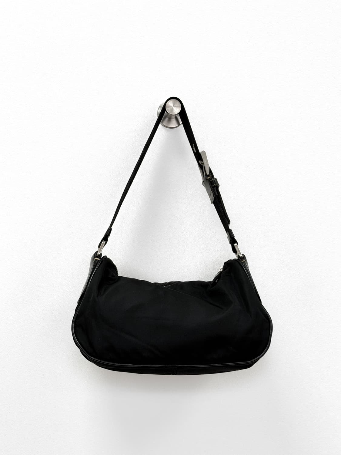 프라다 테수토 나일론 투 포켓 숄더백 상품이미지5