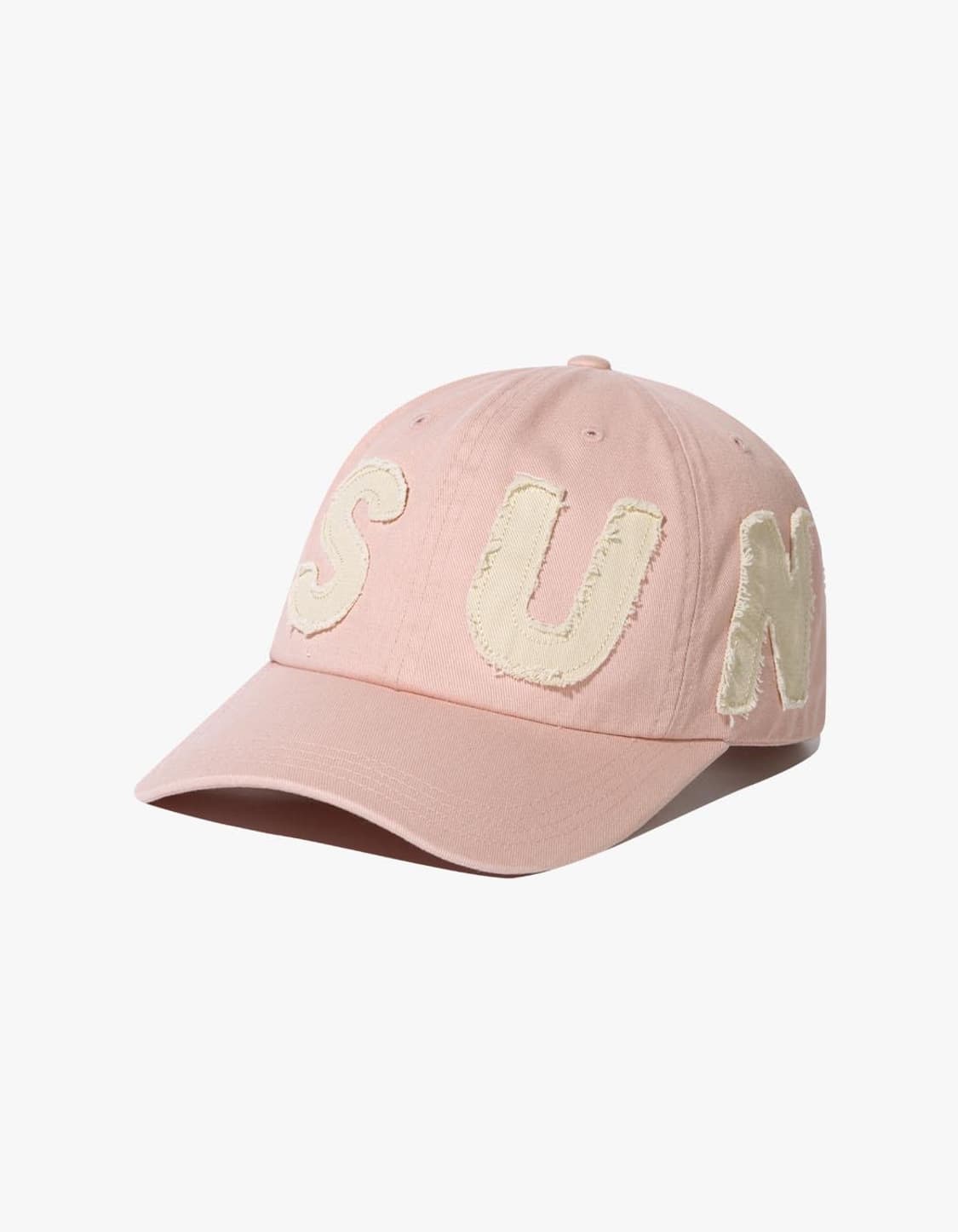 썬러브 컷오프 캐피탈 볼캡 핑크 미세키서울 허그유어스킨 상품이미지2