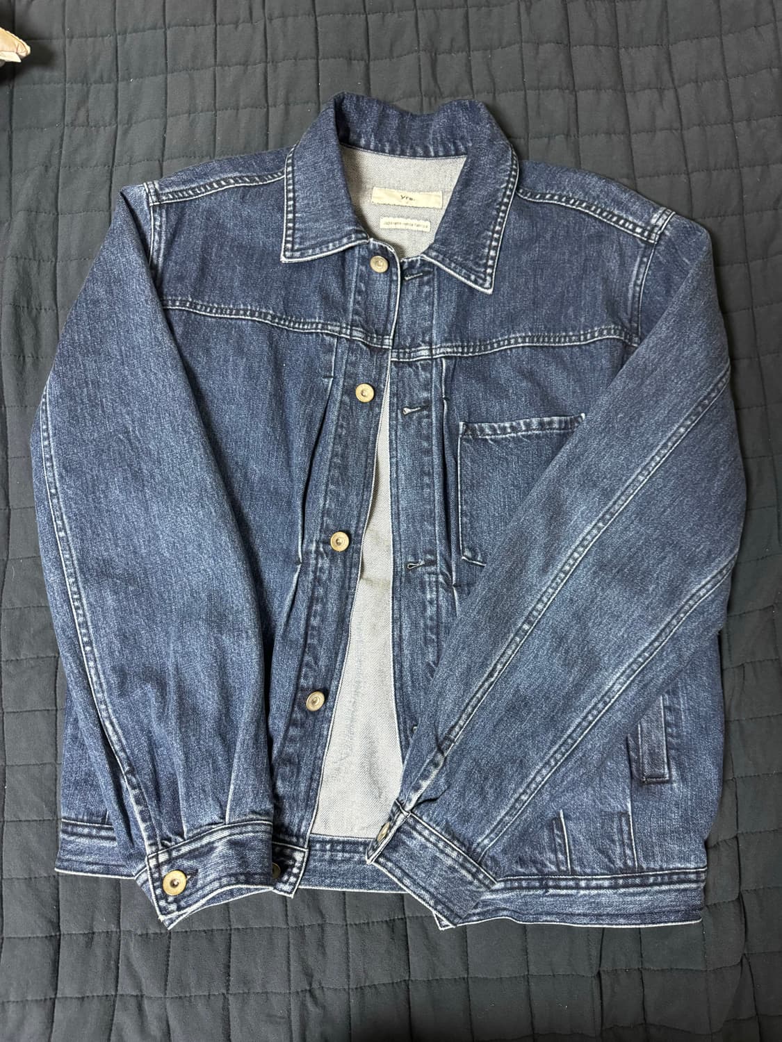 이얼즈어고 오카야마 데님 트러커자켓 1사이즈 상품이미지1