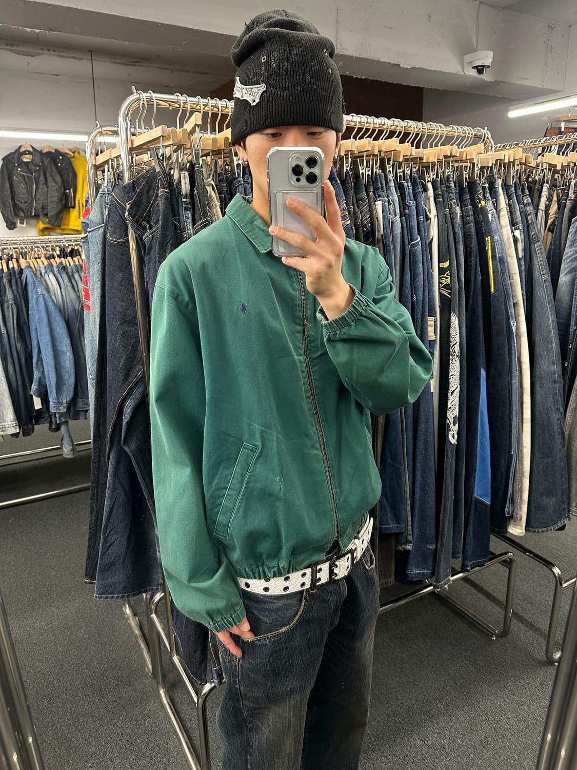 L) 폴로 랄프로렌 스윙탑 그린 자켓 상품이미지1