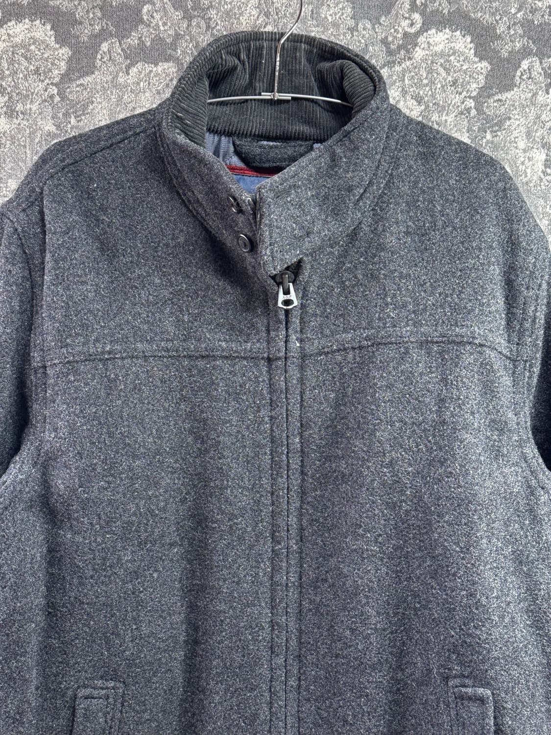 abercromdie 아베크롬비 헤비 울 헤링턴 집업 상품이미지3