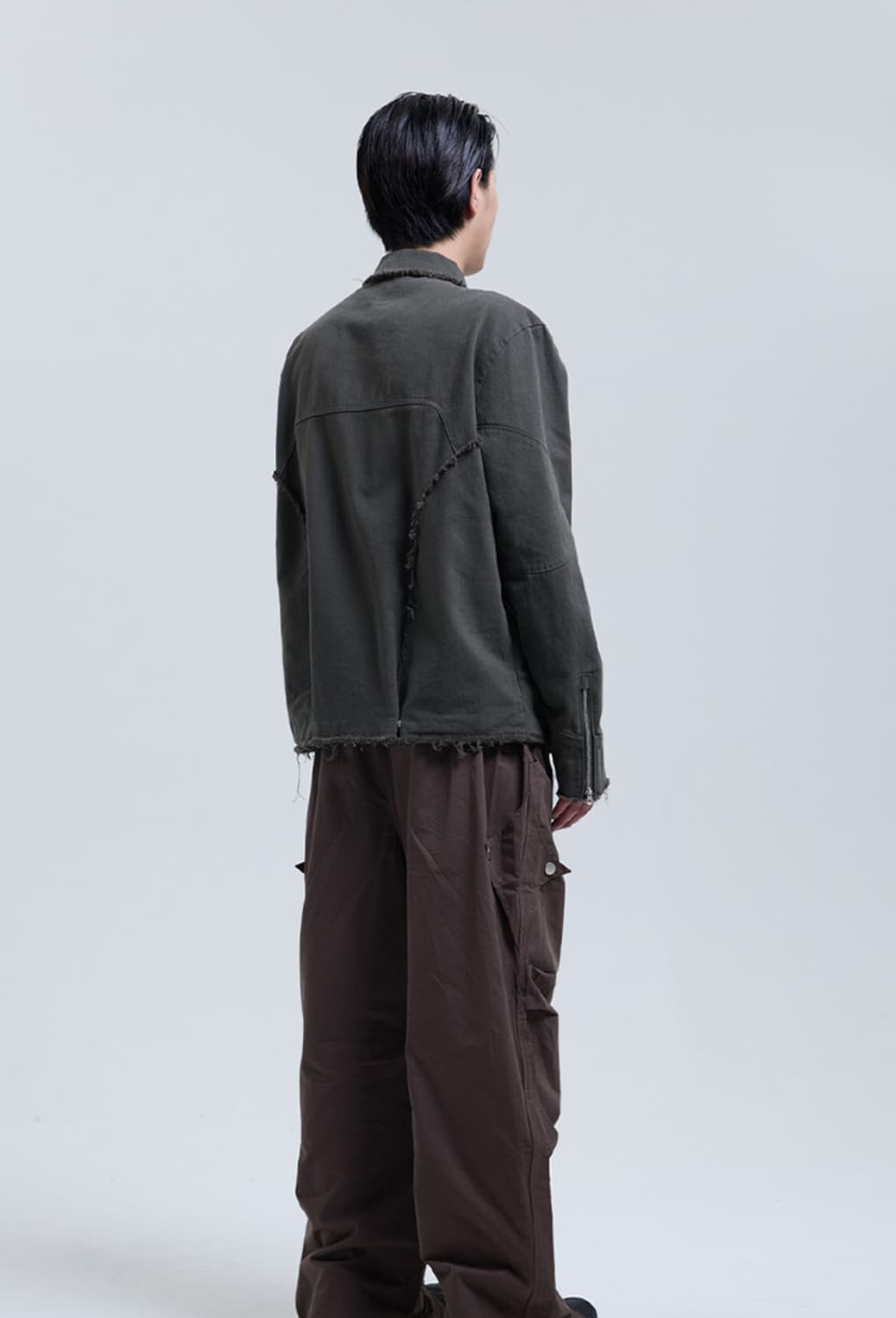 더콜디스트모먼트 컷오프 트러커자켓 상품이미지4