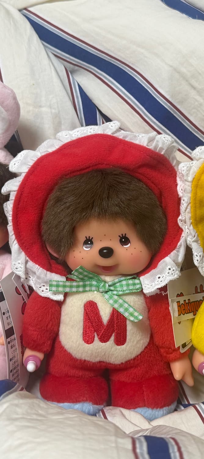 몬치치 레트로 보넷 레드 상품이미지1