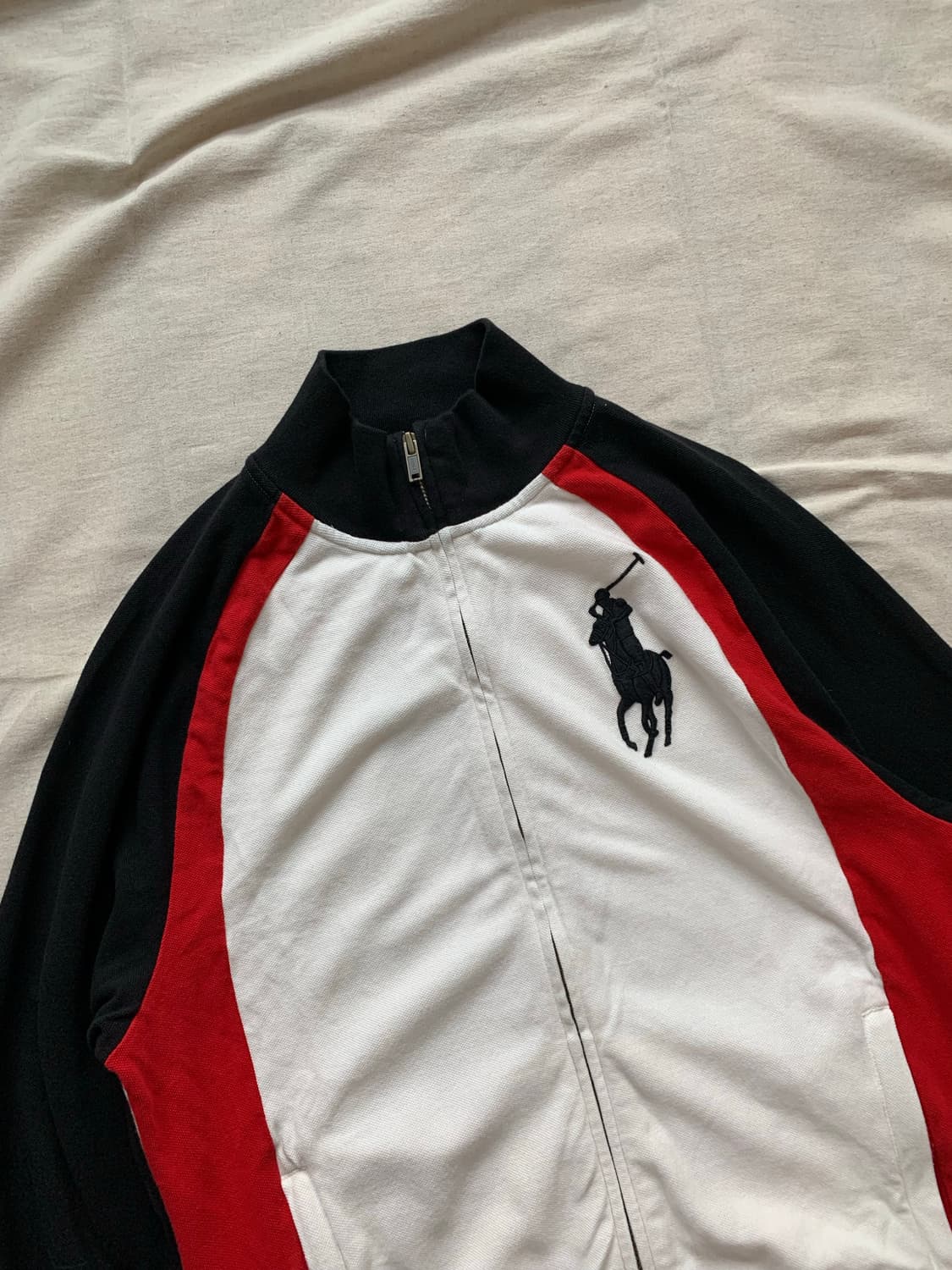 폴로 랄프로렌 빅포니로고 코튼 집업 져지 상품이미지6